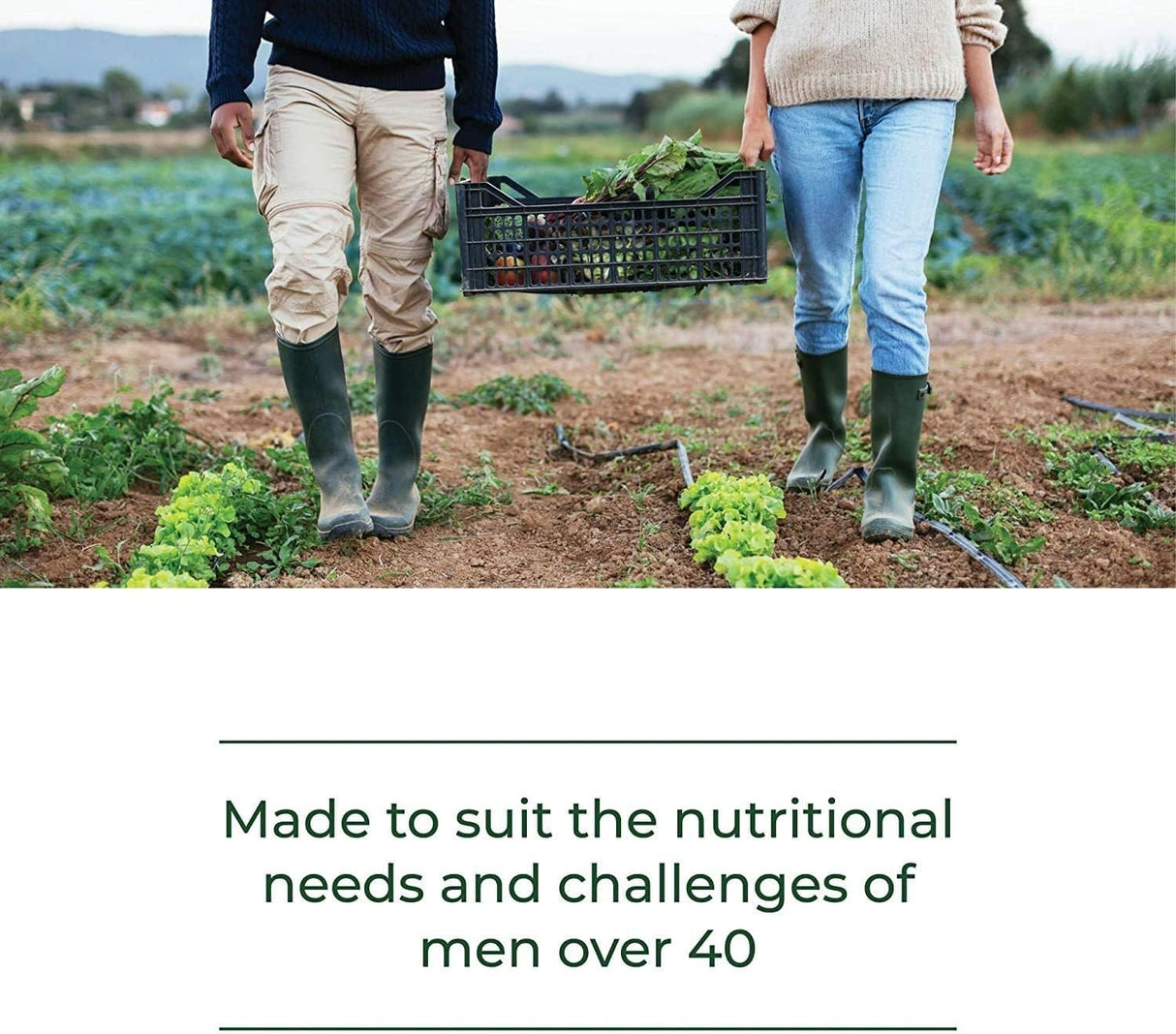 Suplementos multivitamínico y mineral para hombres 40+ One