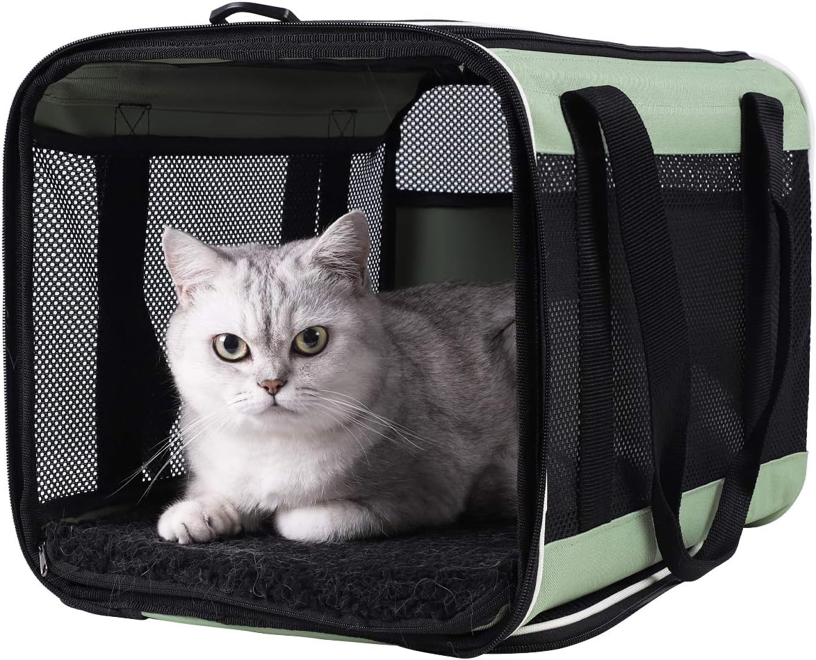 Transportadora Petisfam para Gatos y Perros Pequeños, Cómoda