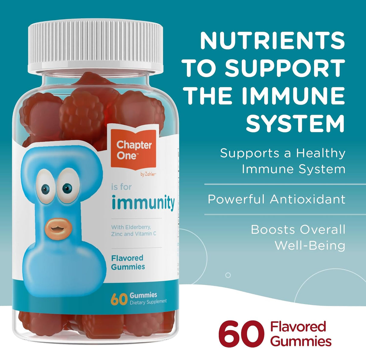 Suplemento Zahler Gomitas de apoyo inmunológico para niños