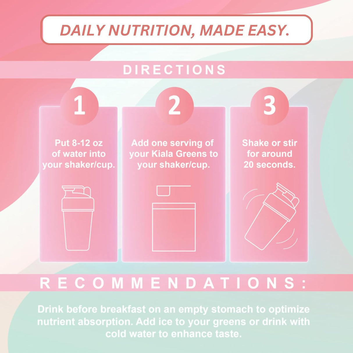 Suplemento Polvo orgánico de verduras para la hinchazón