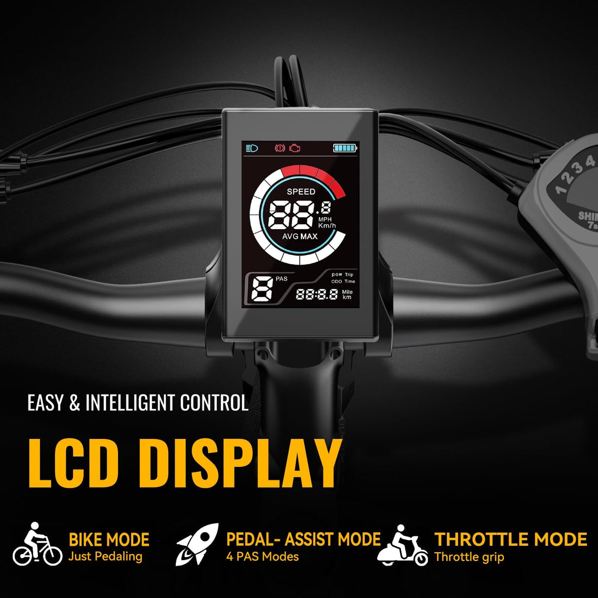 Bicicleta Eléctrica Heybike Race Max 750W, 28mph, 600WH