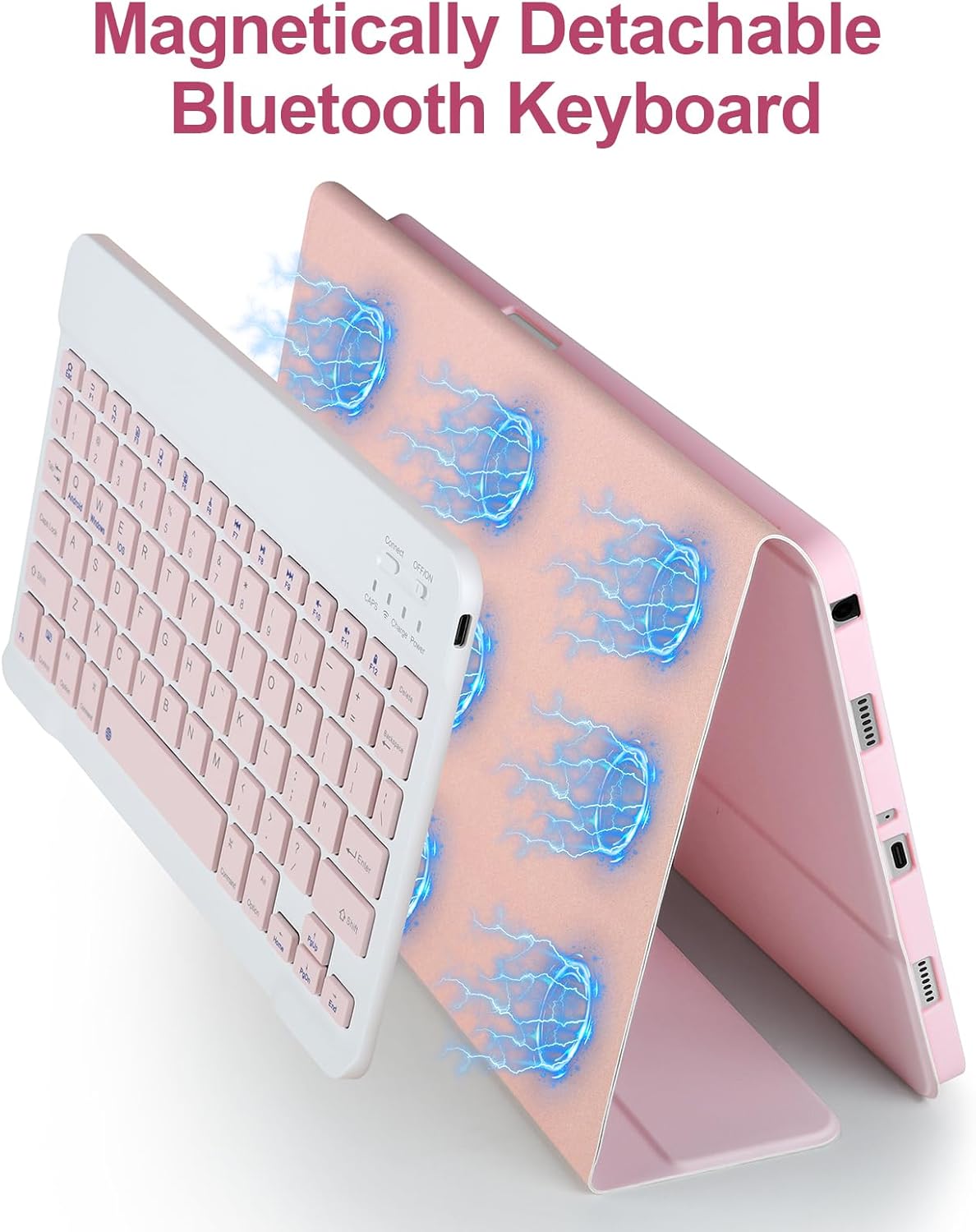 Funda con Teclado Samsung, Soporte S Pen, Galaxy Tab A9+ 2023