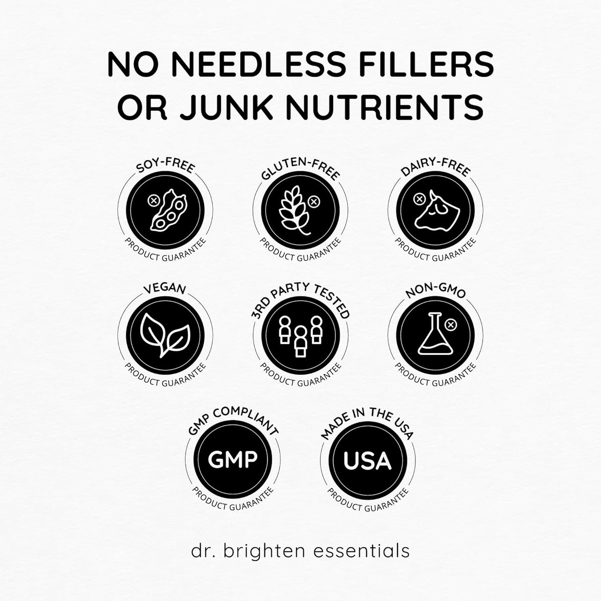 Dr. Brighten Myoinositol Plus: Hormonal y PCOS, Fórmula 60 caps