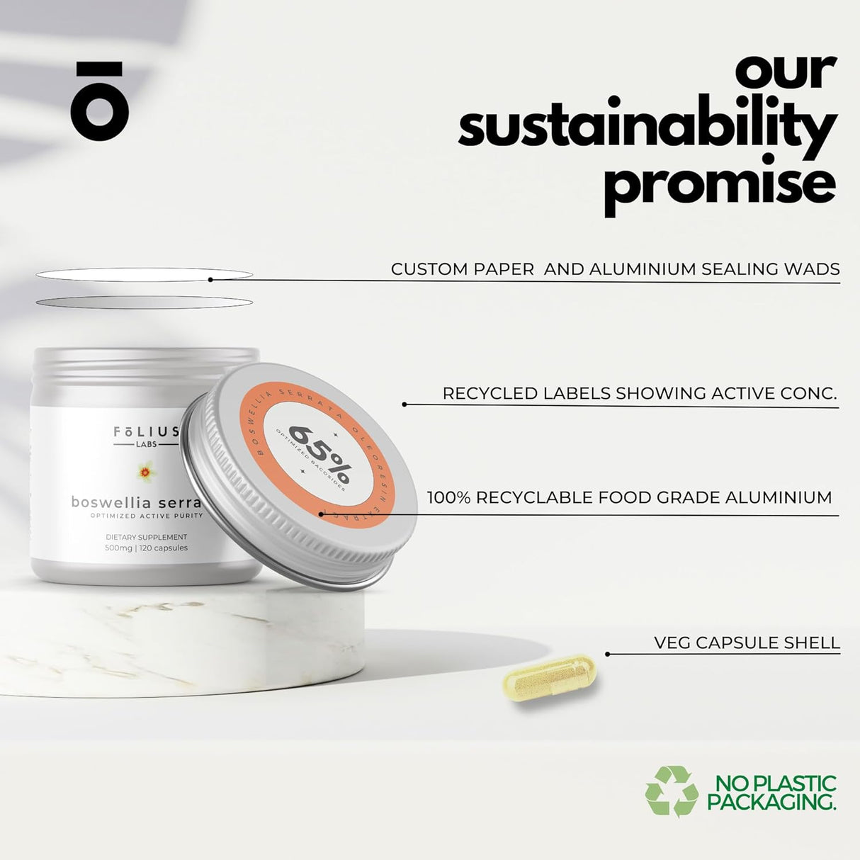 Suplemento Extracto Boswellia Serrata 500mg - Apoyo Articulaciones