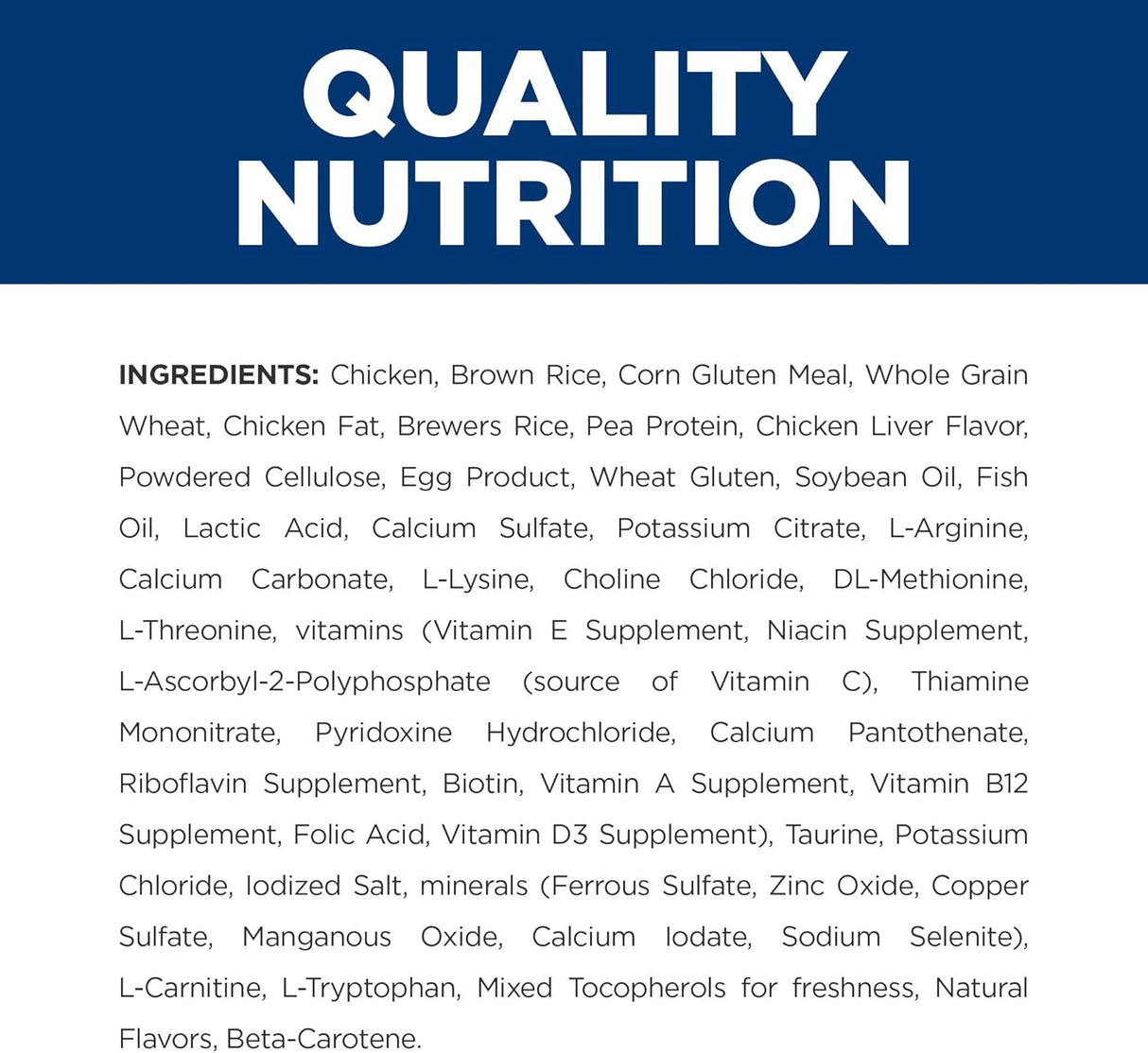 Alimento de gato seca para dieta veterinaria