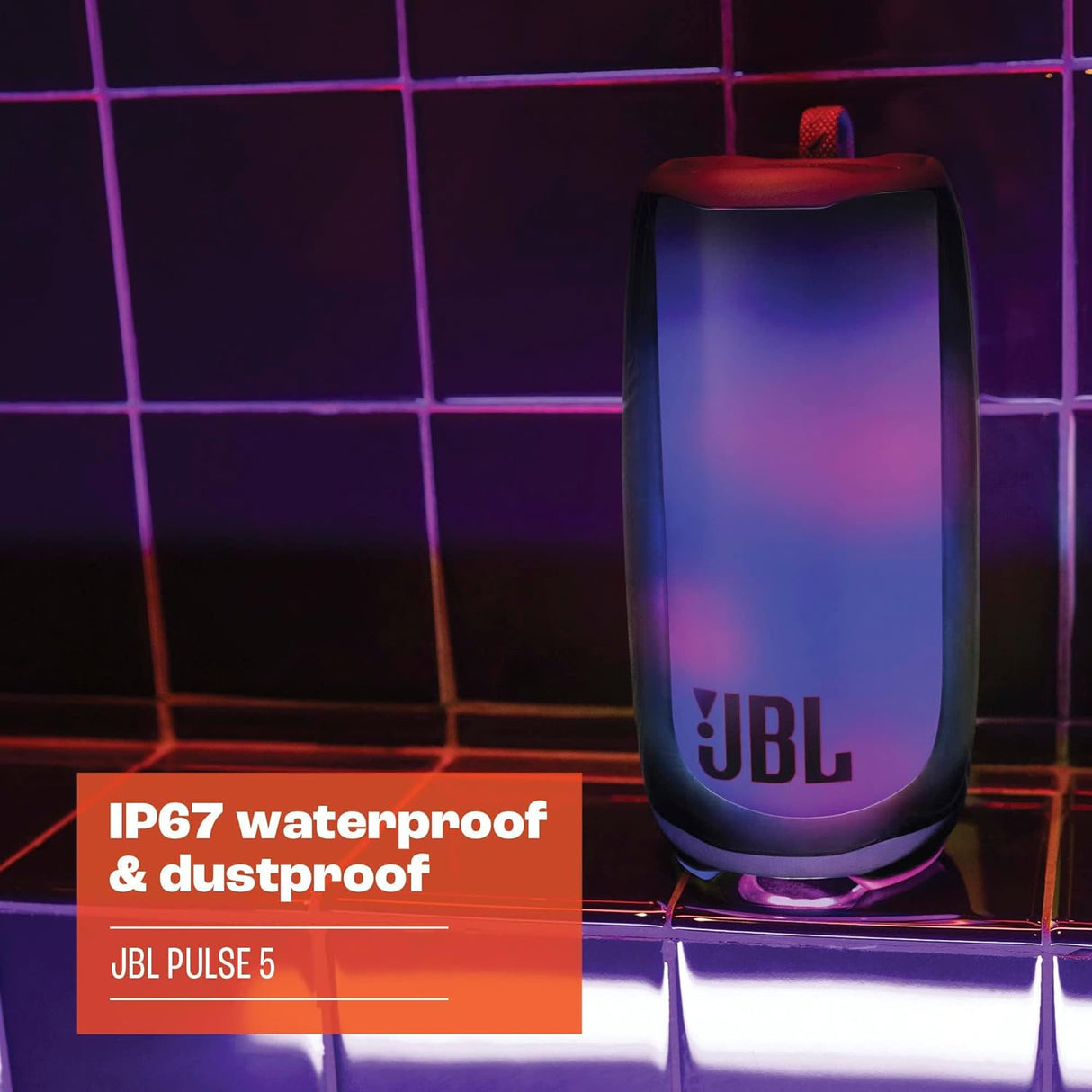 JBL Pulse 5 - Altavoz Bluetooth Portátil con Luces y Sonido Pro