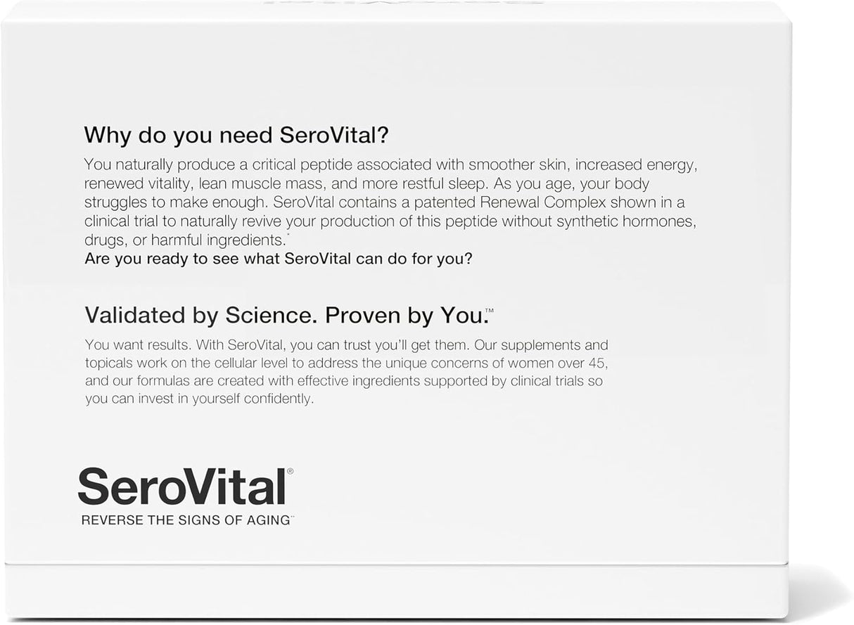 Suplemento Antienvejecimiento Serovital - Colágeno y Energía 30ct