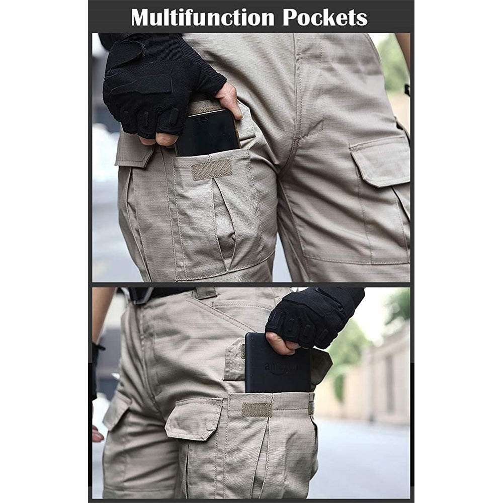 Pantalones tácticos ligeros impermeables Tamaño: 34W x 30L
