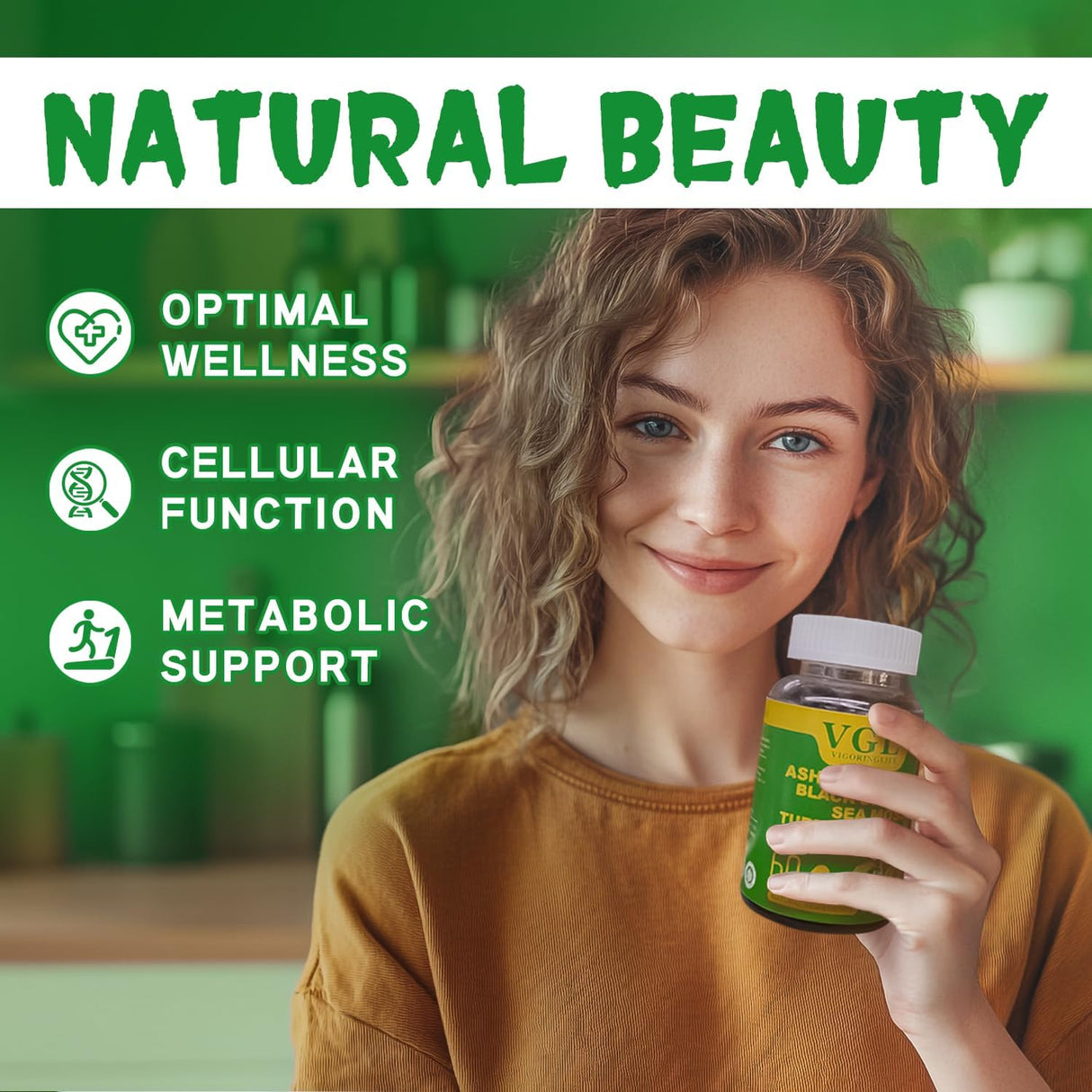 Gomitas Ashwagandha 10 en 1 para Estrés e Inmunidad - 60u