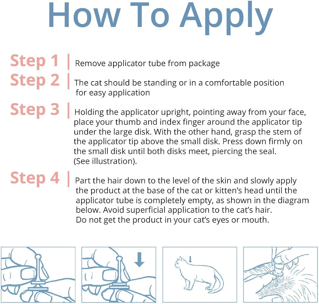 Control de pulgas y garrapatas Catego para gatos