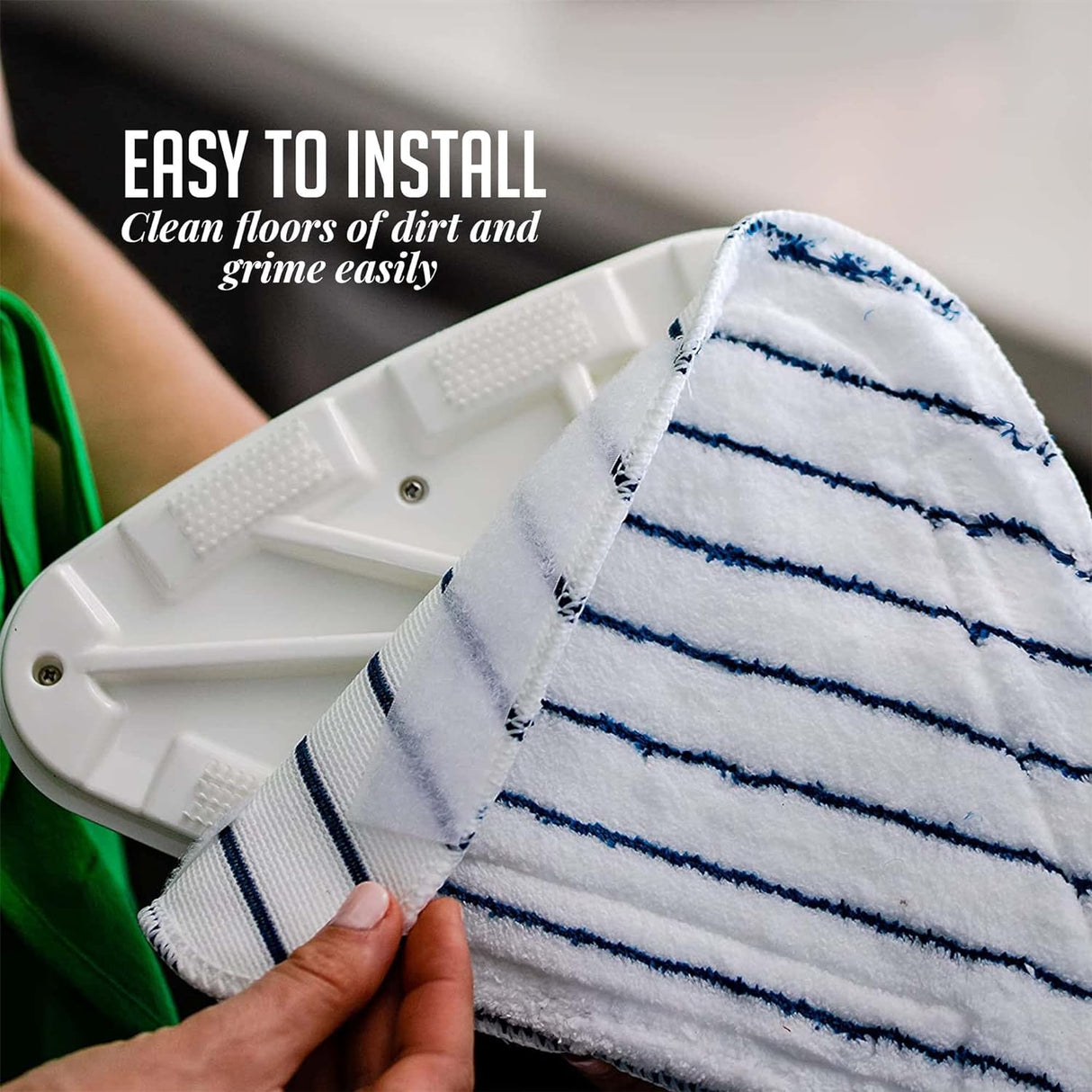 Paños de Repuesto para Mopas de Vapor OVENTE, Microfibra, ST405