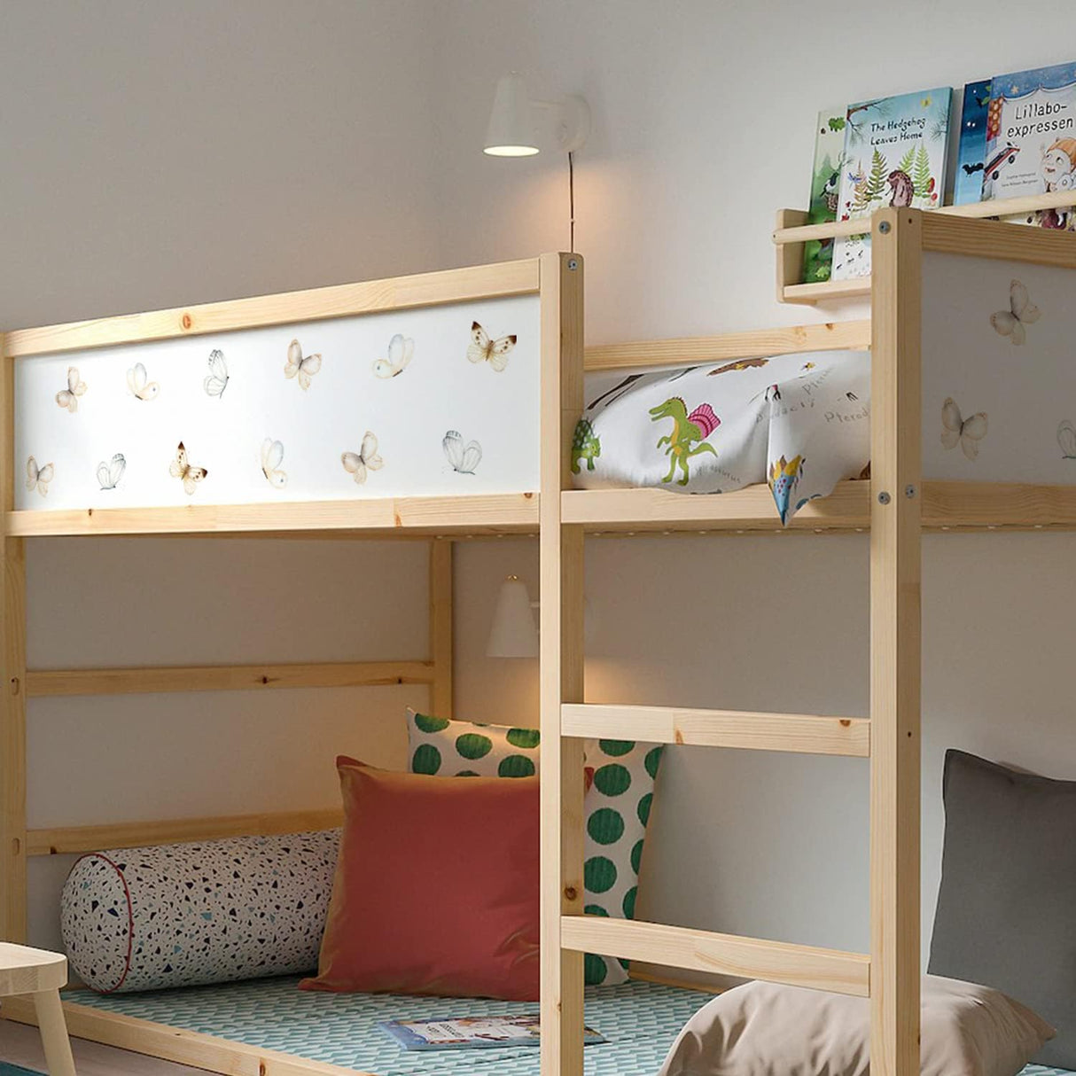 Calcomanías de pared bohemias para dormitorio de niñas