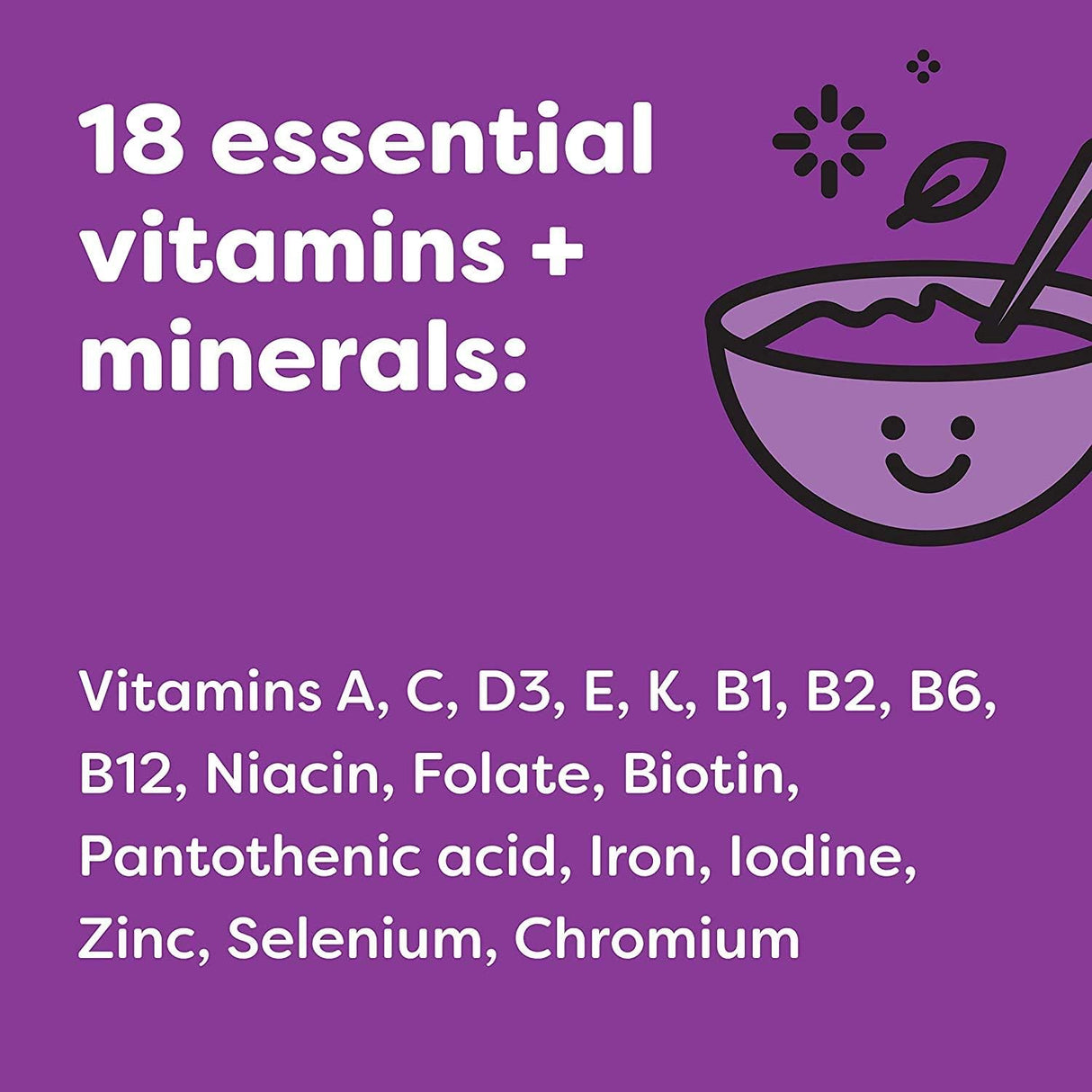 Suplemento Multivitamínico vegano para niños con hierro 60un