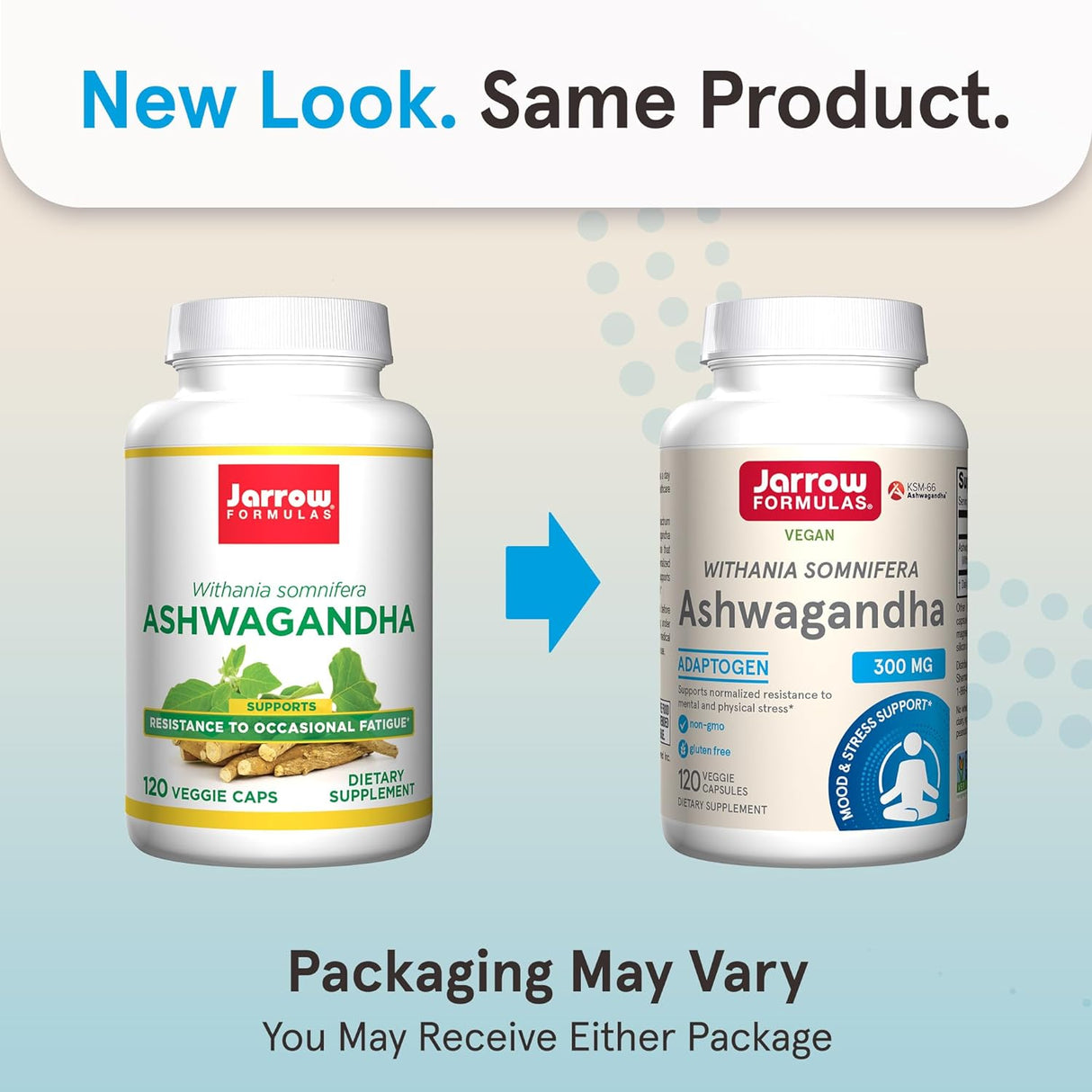 Cápsulas de Ashwagandha 300 mg, Resistencia al Estrés 120u