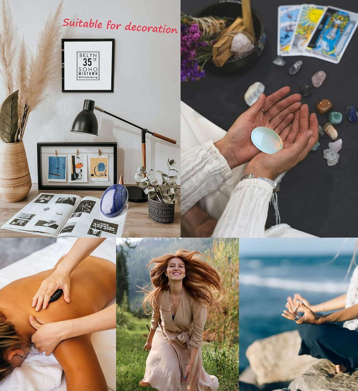 Piedra de Palma Lapislázuli 2.4" - Energía y Equilibrio