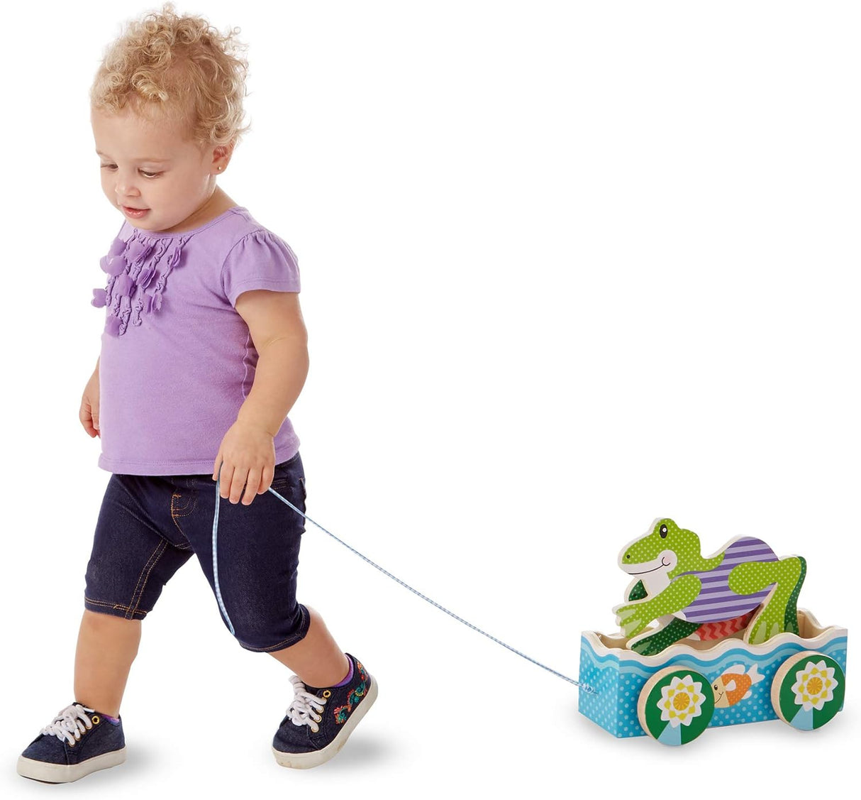 Juguete de arrastre ranas amigables - Melissa & Doug - FIRST PLAY