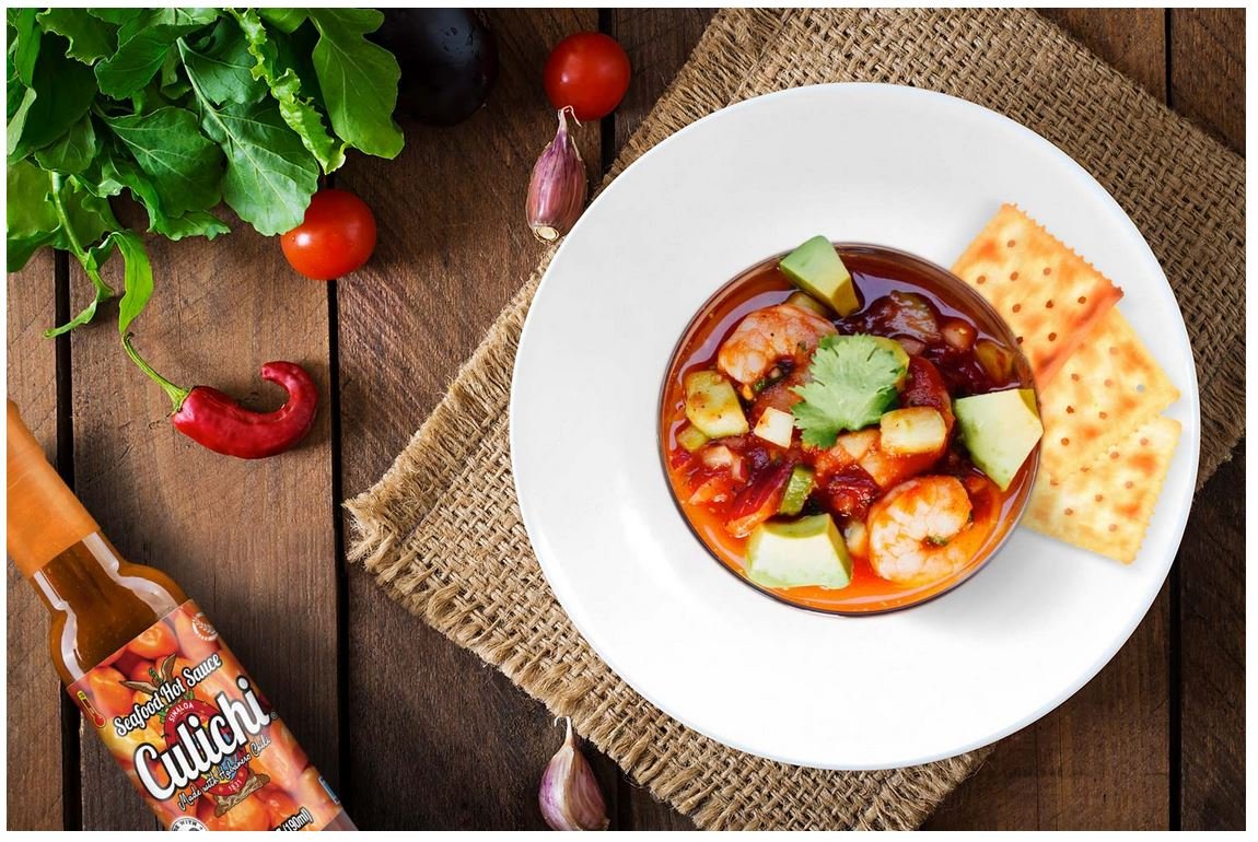 Salsa Culichi Salsa, Habanero y Salsas de Mariscos (3 Botellas)