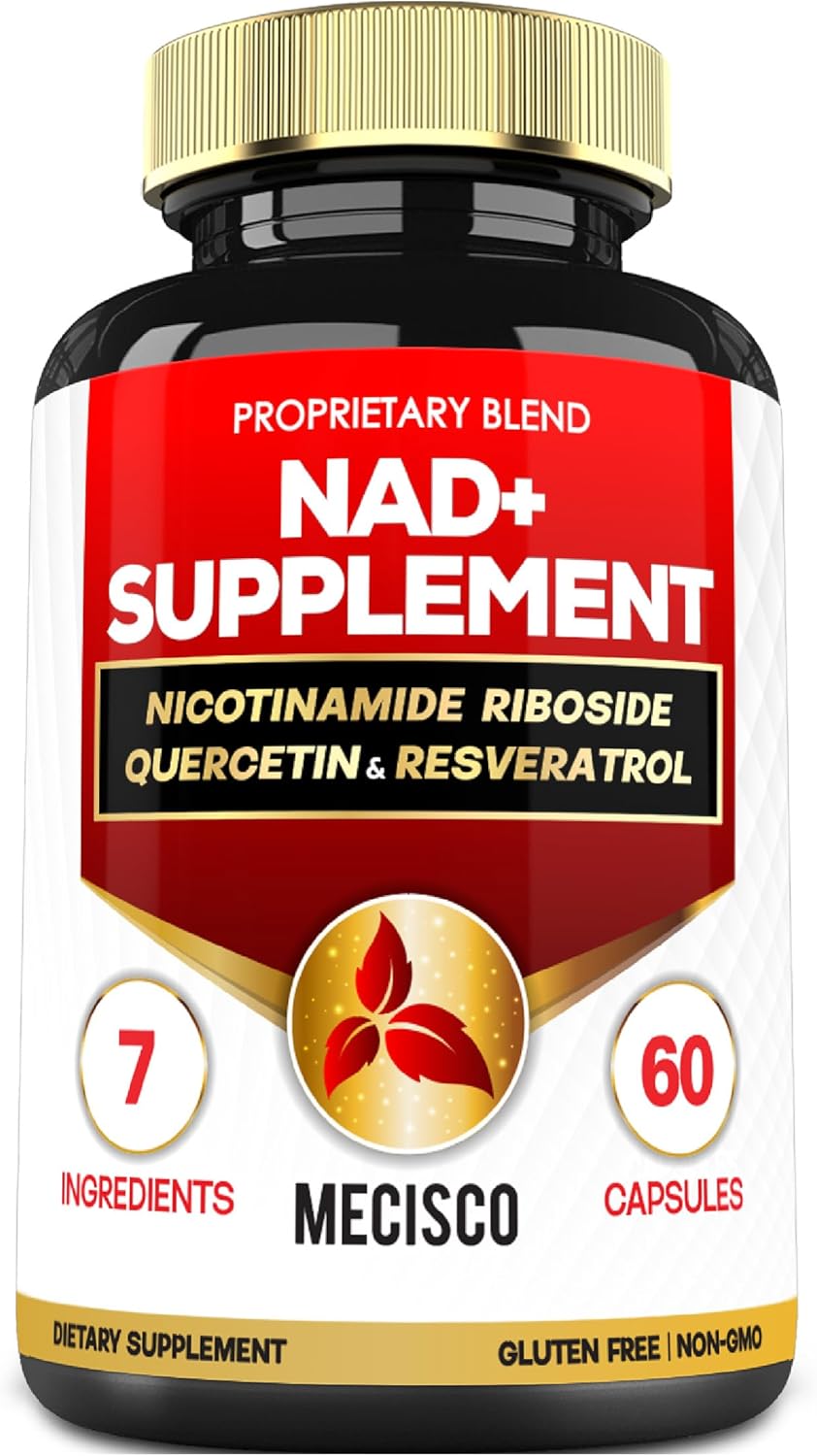 Suplemento NAD+ con Nicotinamida Ribósido - Vitalidad 60 Caps