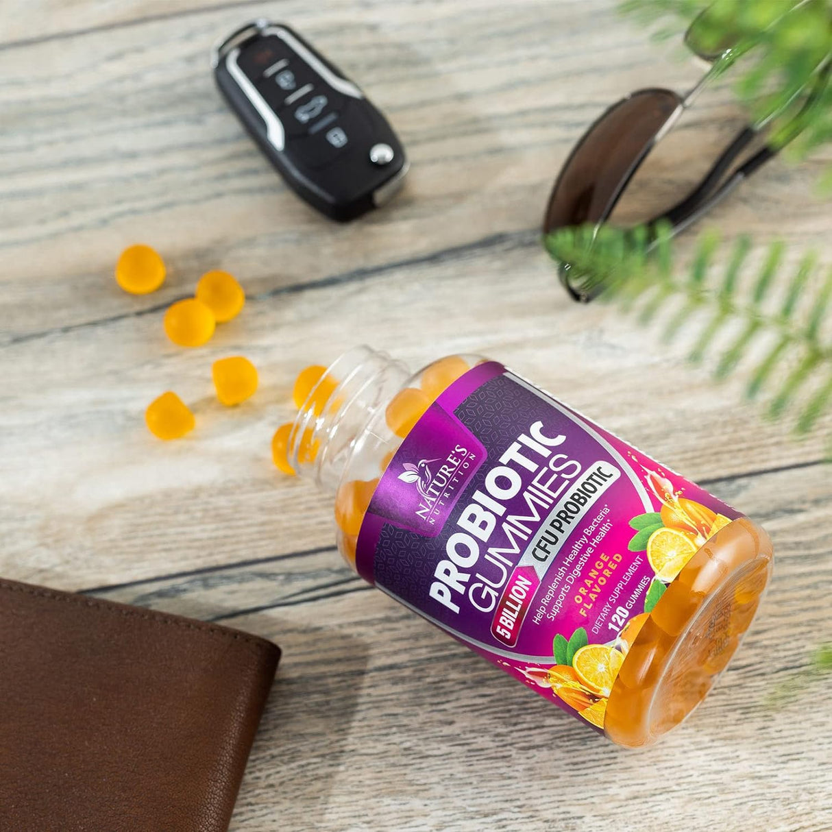 Suplemento Nature's Probióticos extra fuerte 5 mil millones