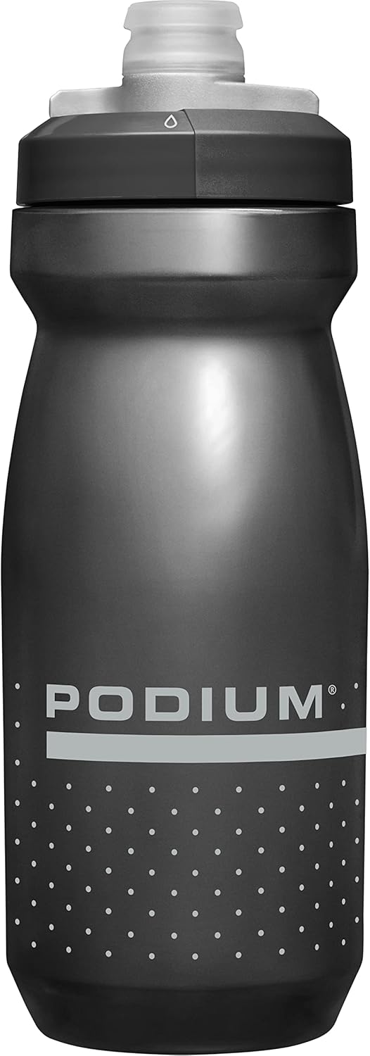 CamelBak Podium Bike - Botella de agua de 21 onzas, color negro