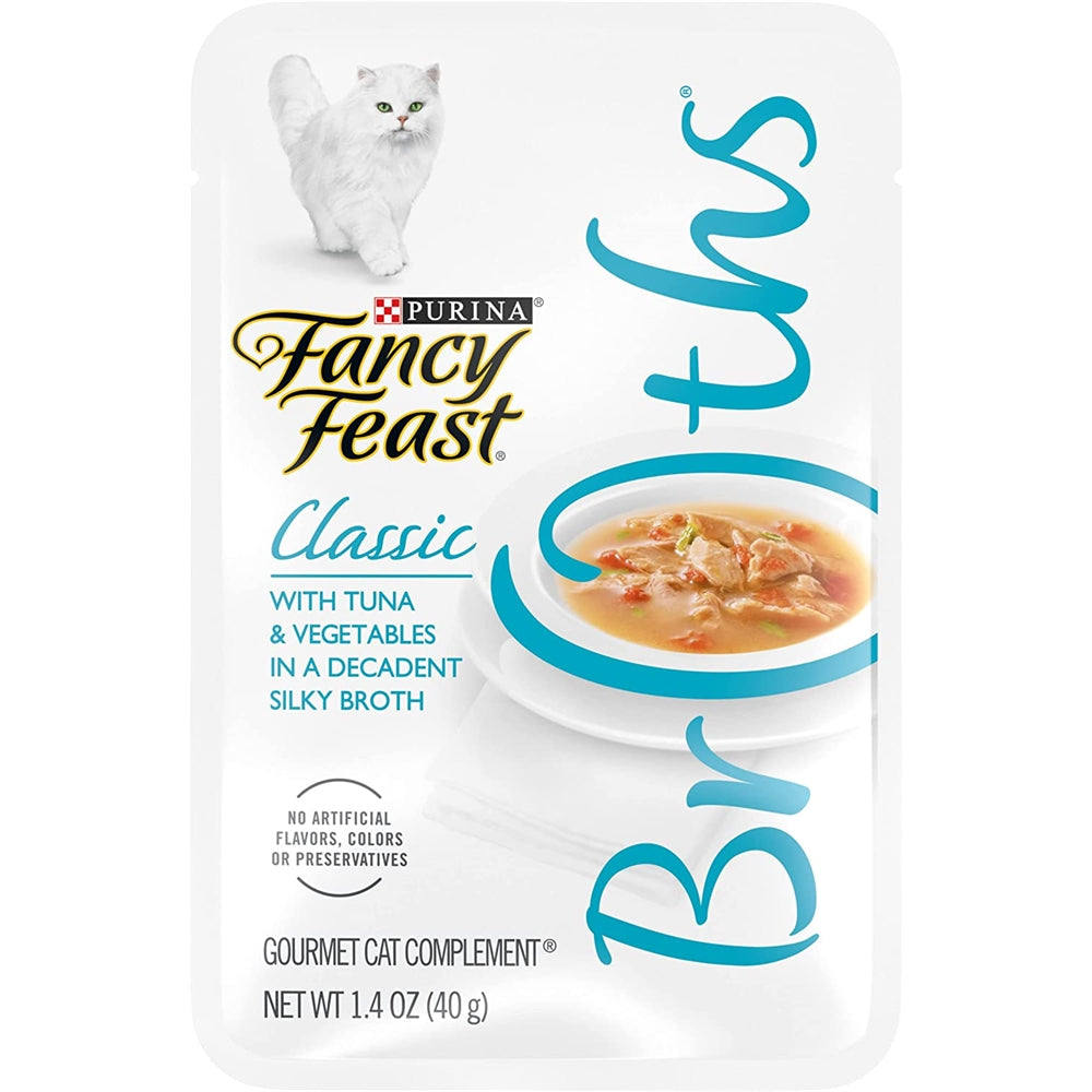 Alimento para gatos de caldos gourmet 16
