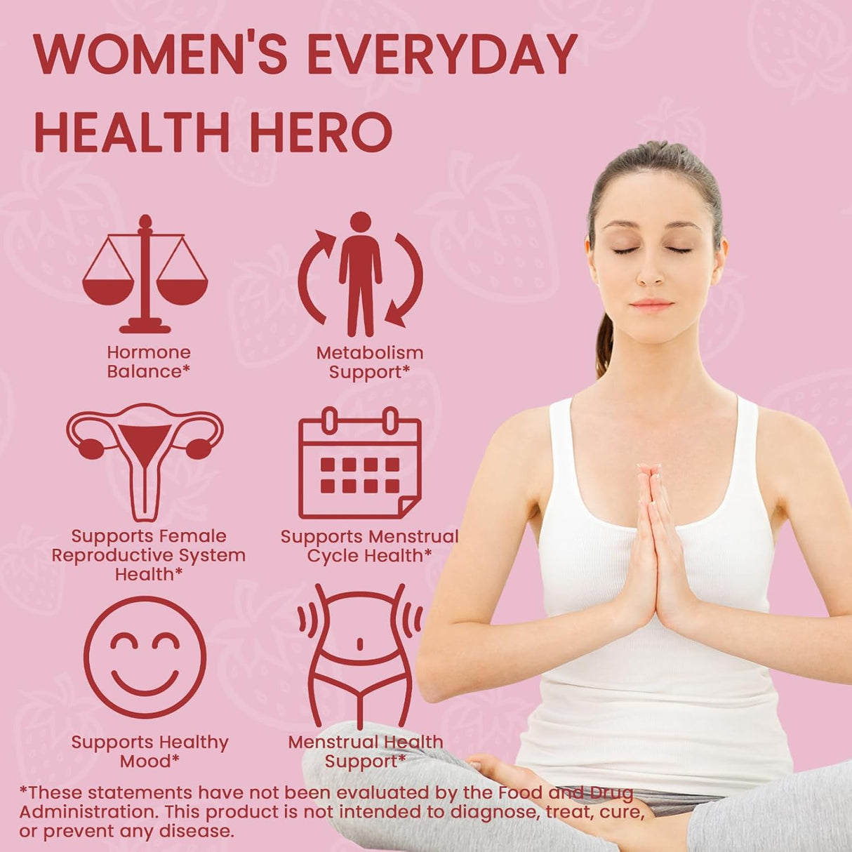 Gomitas de Inositol para Mujer, 2000mg +50mg, 60u