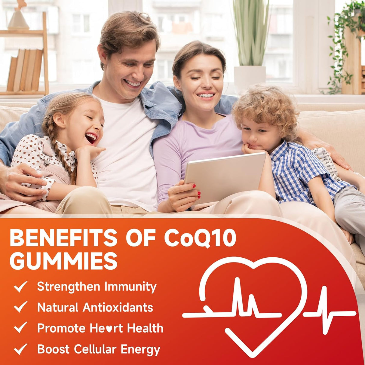 Softbear Gummies CoQ10 400mg con Omega-3 y Vitaminas 120