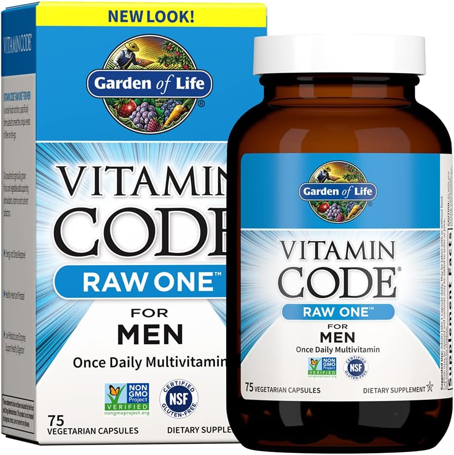 Suplemento Garden of Life Multivitamínico para hombres One