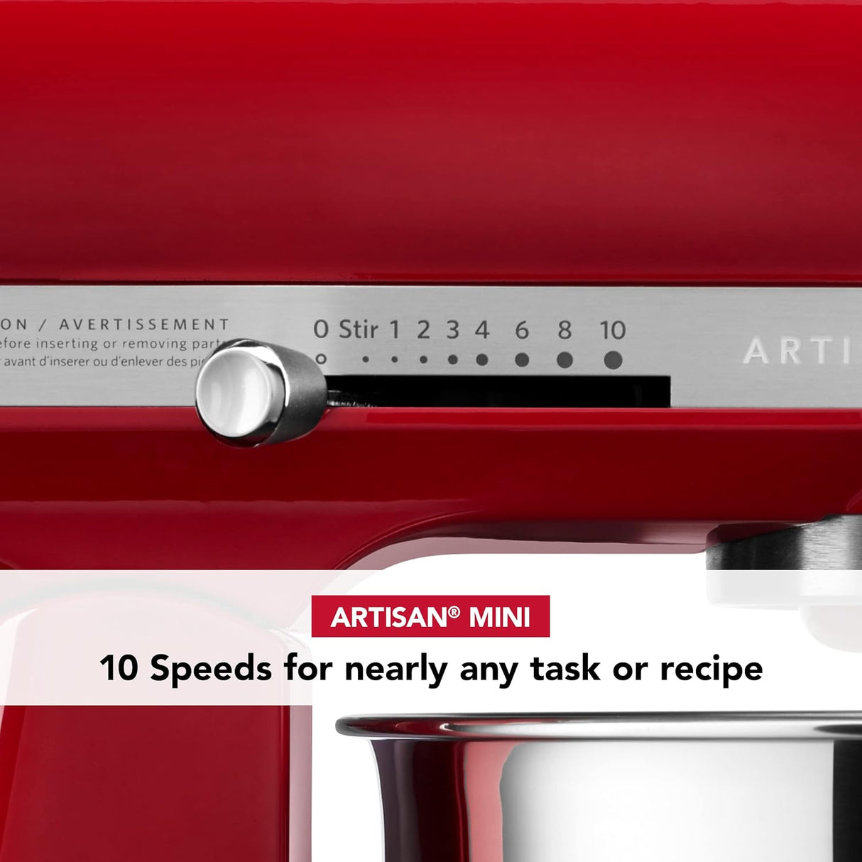 Batidora de pie KitchenAid Artisan Mini 3.5 Qt - KSM3316X