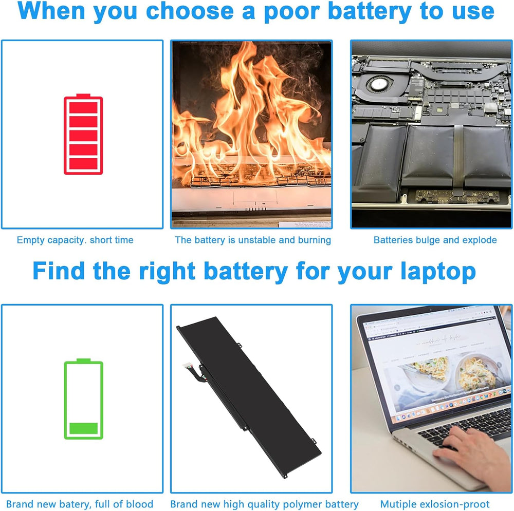 Batería BN03XL L77034-005 para HP Envy X360 2020