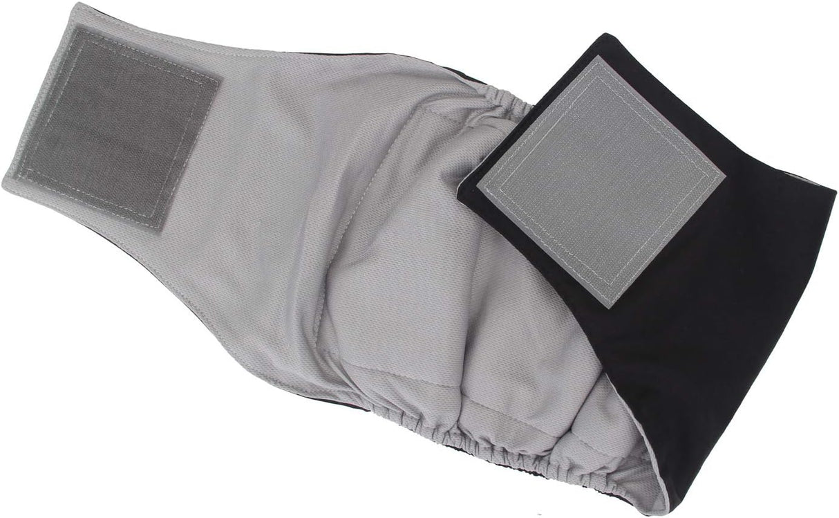 Teamoy Pañales reutilizables para perros machos, banda lavable para cachorro