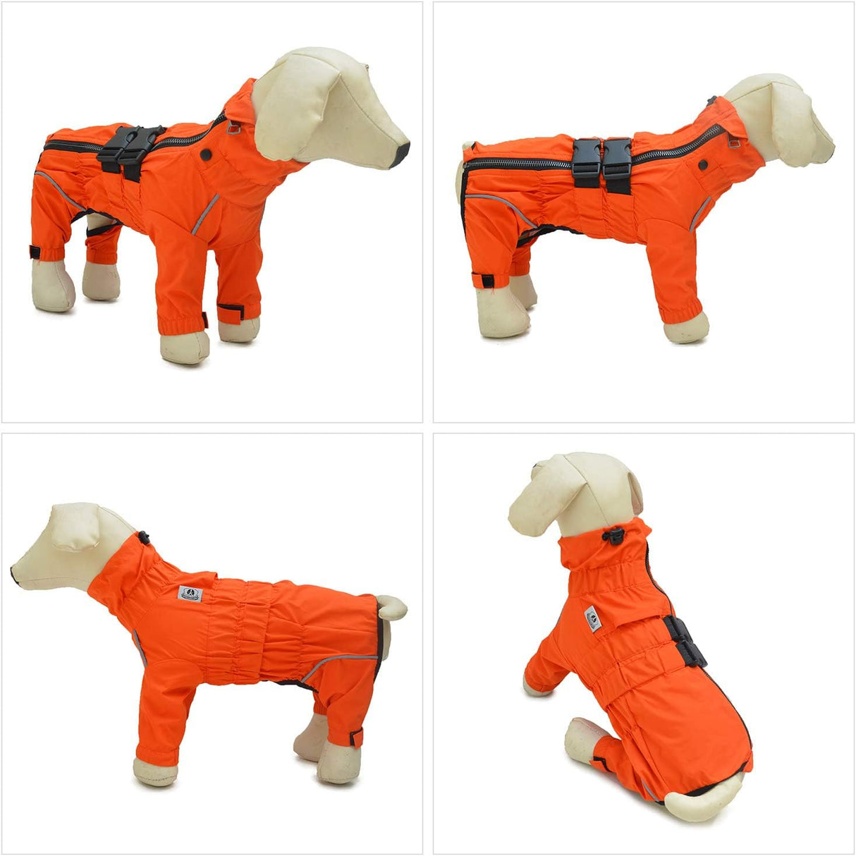 Chaqueta impermeable para perros, ligero, reflectante, XXL