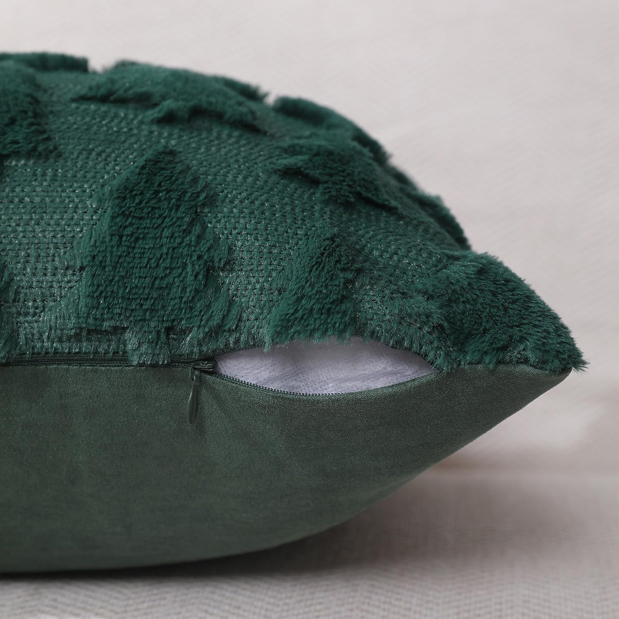 Cojines Navideños DFXSZ 18x18 Pulgadas Suave Peluche PTK006A18