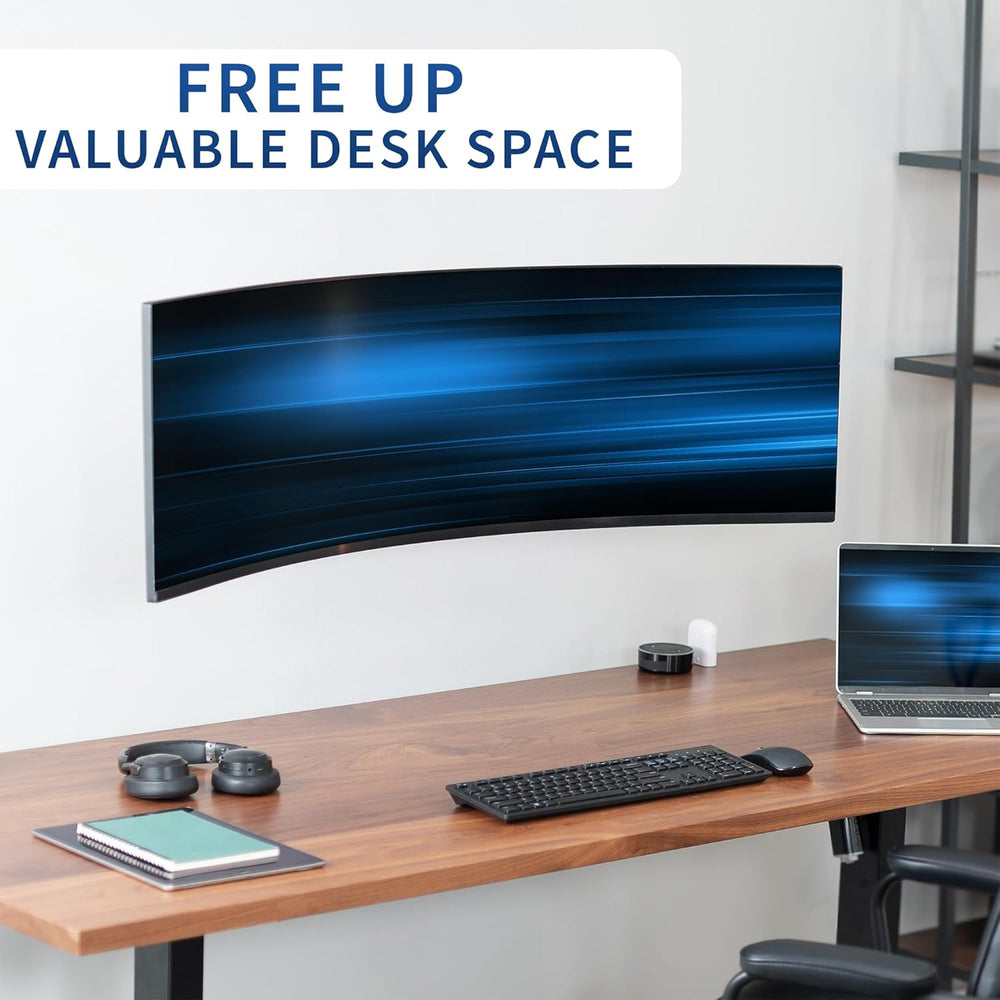 Soporte de Monitor Ultrawide VIVO, Articulable y Ajustable, MOUNT-WCB01A