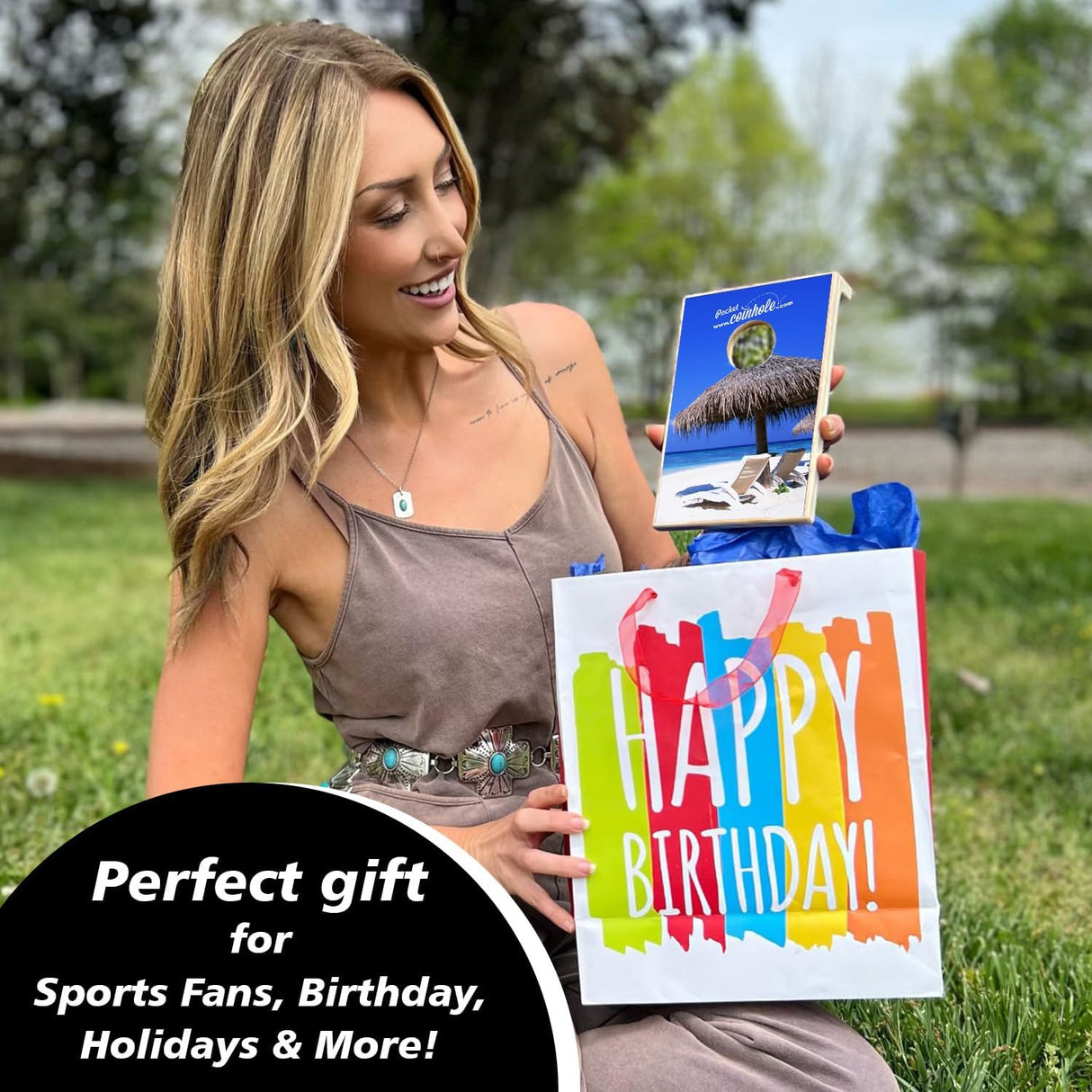 Juego de Mesa de Cornhole | Juego de Fiesta Portátil Mini