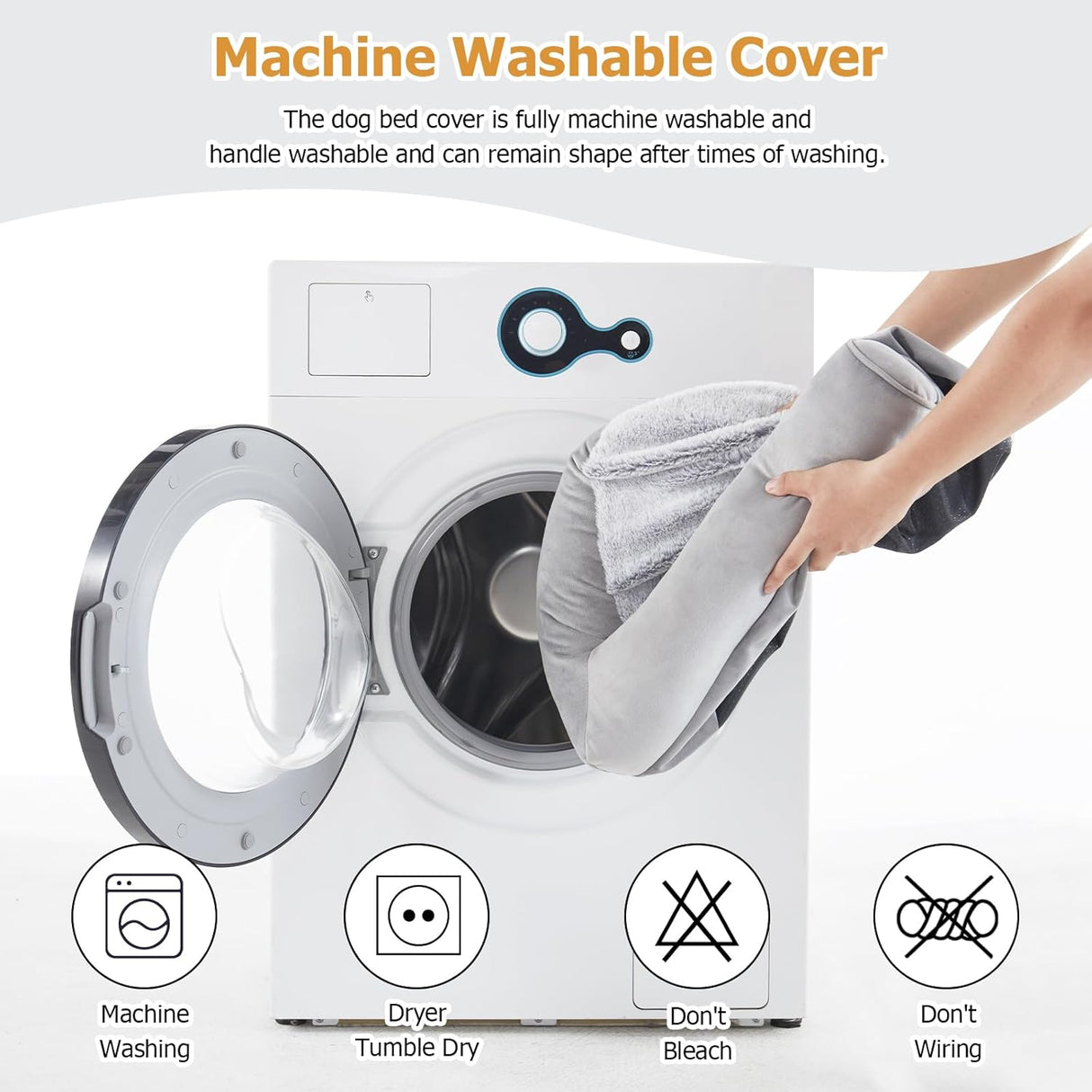 Cama ortopédica de espuma para perros, impermeable, M 30x20