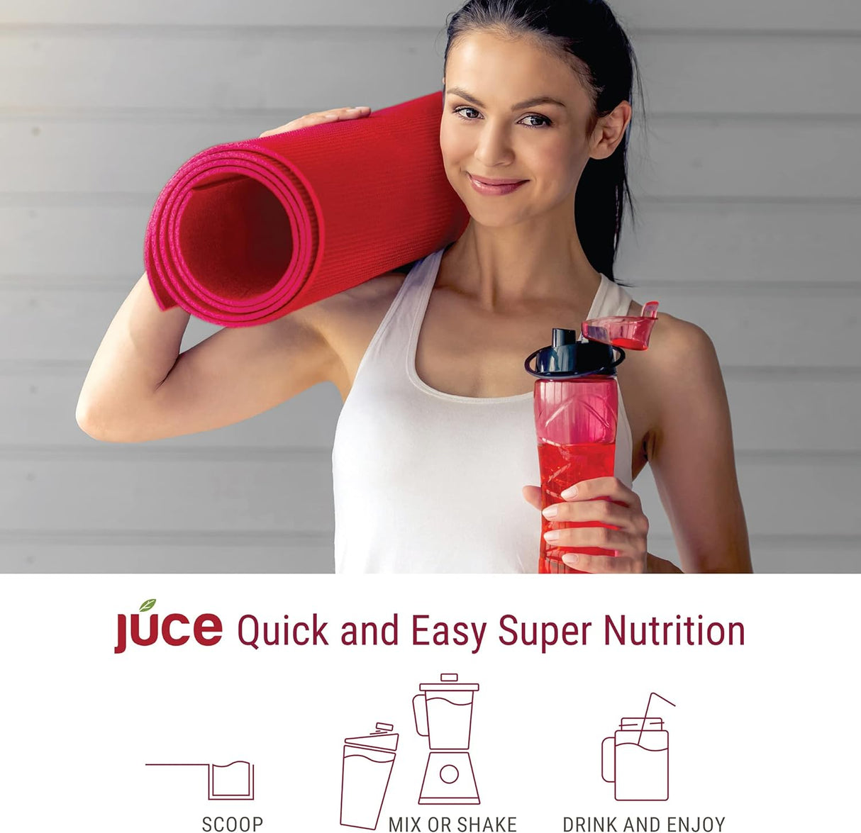 Suplemento JUCE Greens – Mezcla para bebida superalimento