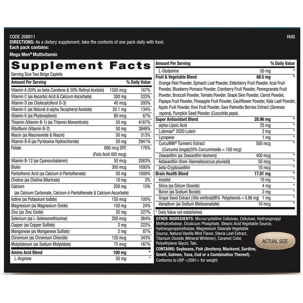 Multivitamínico apoya salud de las articulaciones, corazón