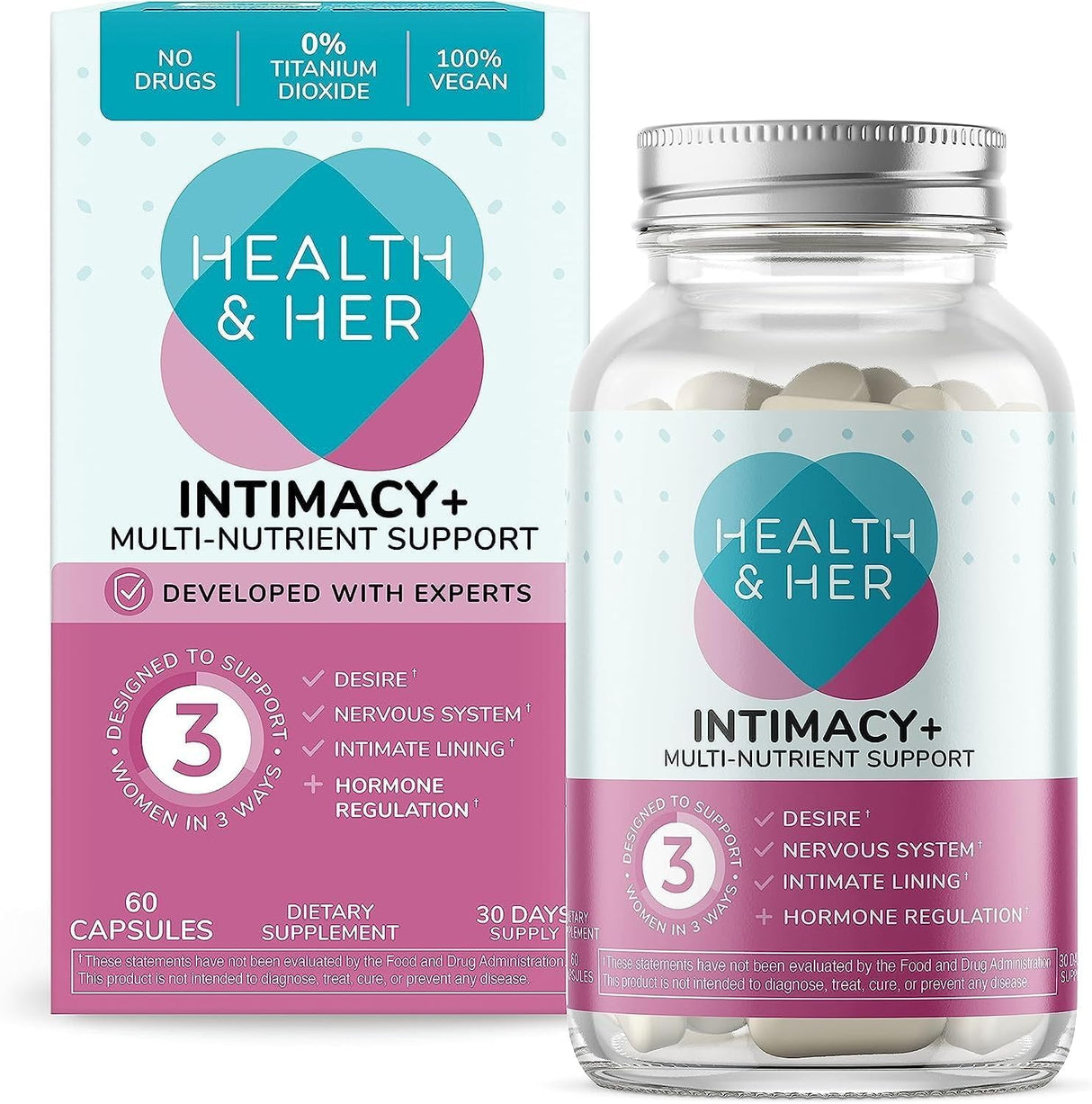 Suplemento de refuerzo de la libido femenina Health and Her