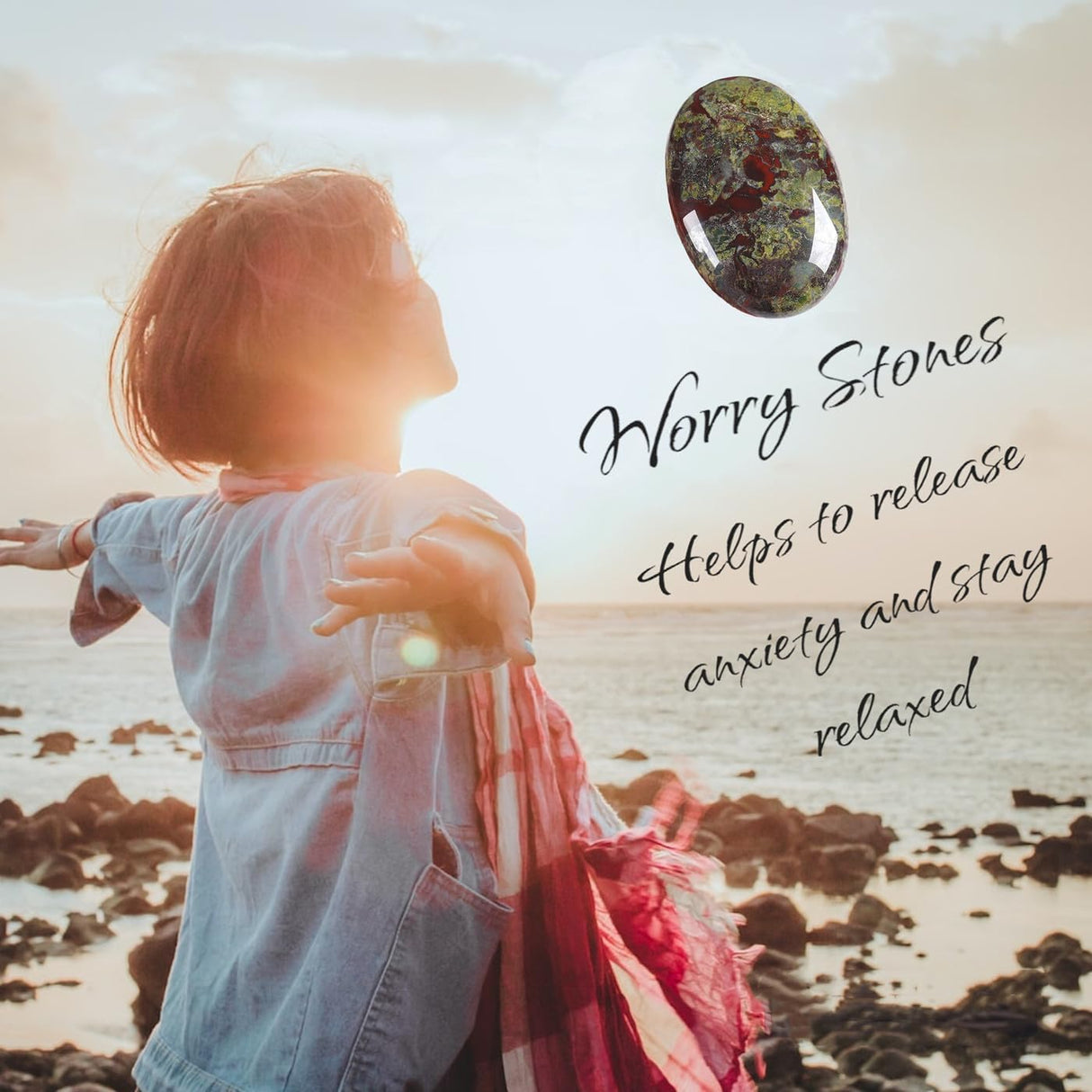 ZHIYUXI Cristales de sangre de dragón de 2.4 in curativas