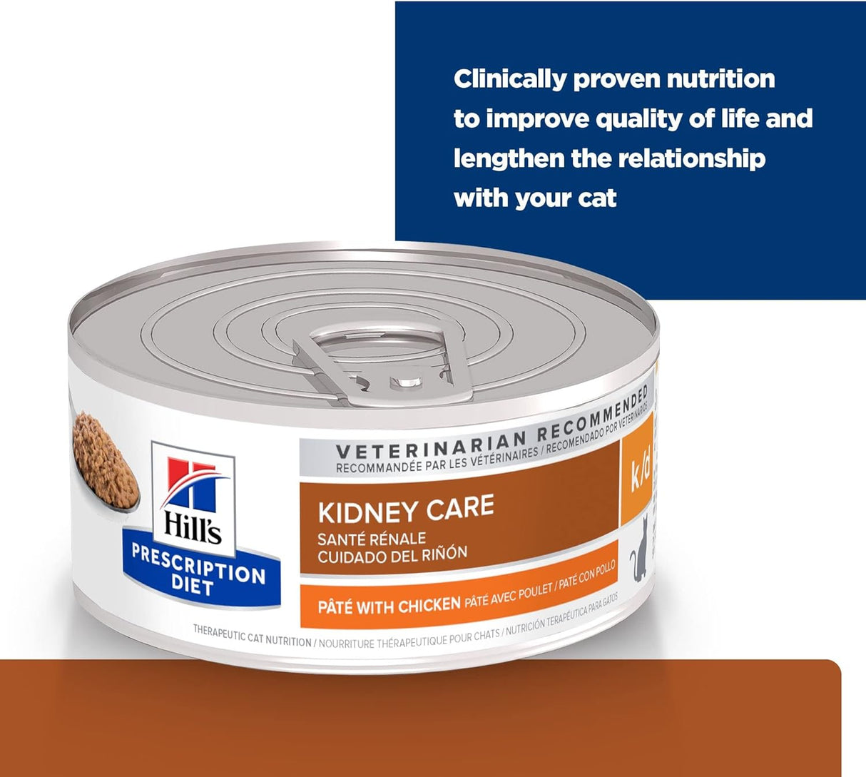 Alimento de gatos seca, latas de 5.5 onzas, paquete de 24