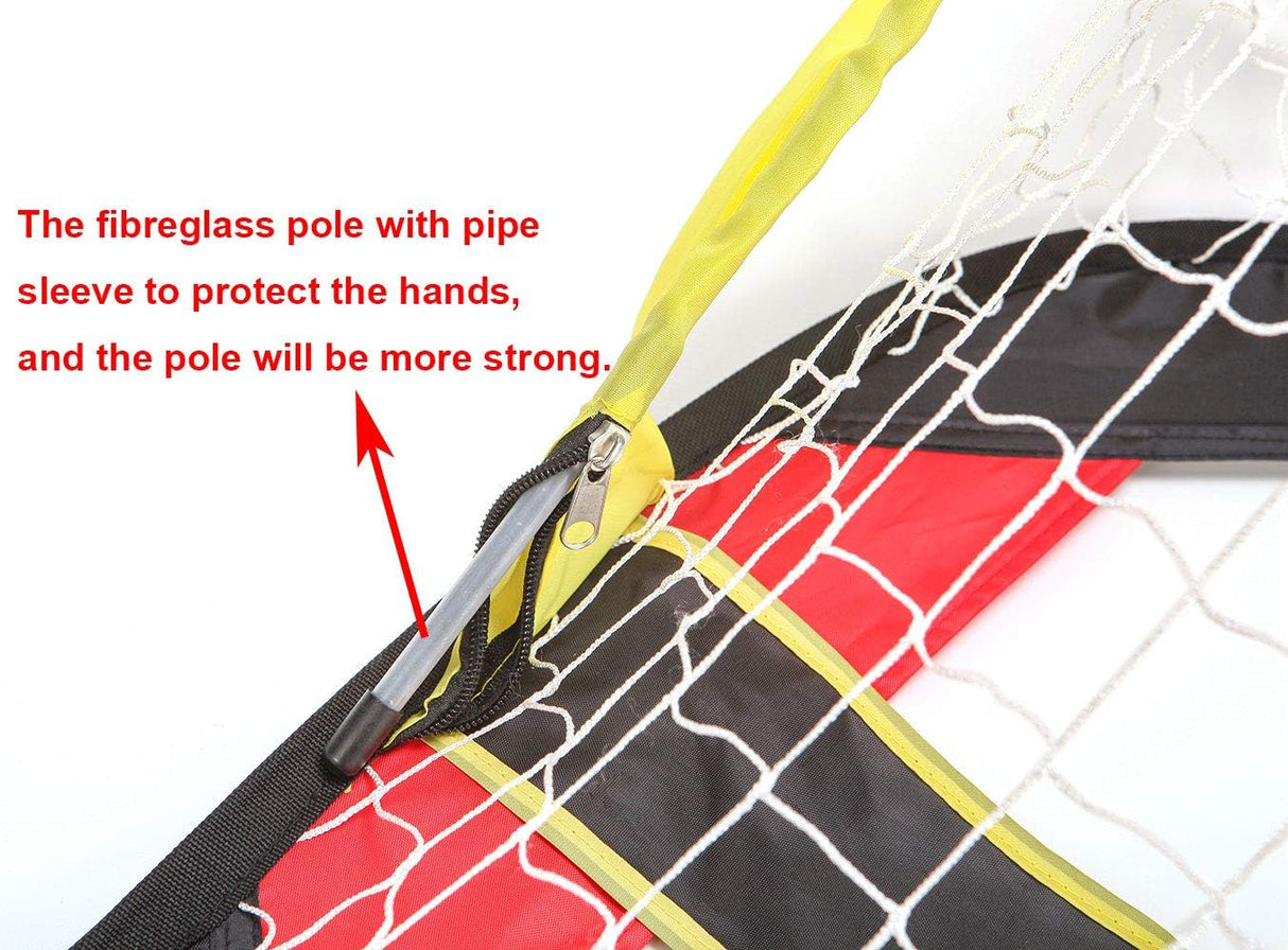 Mini arco de futbol para juegos y diversión al aire libre