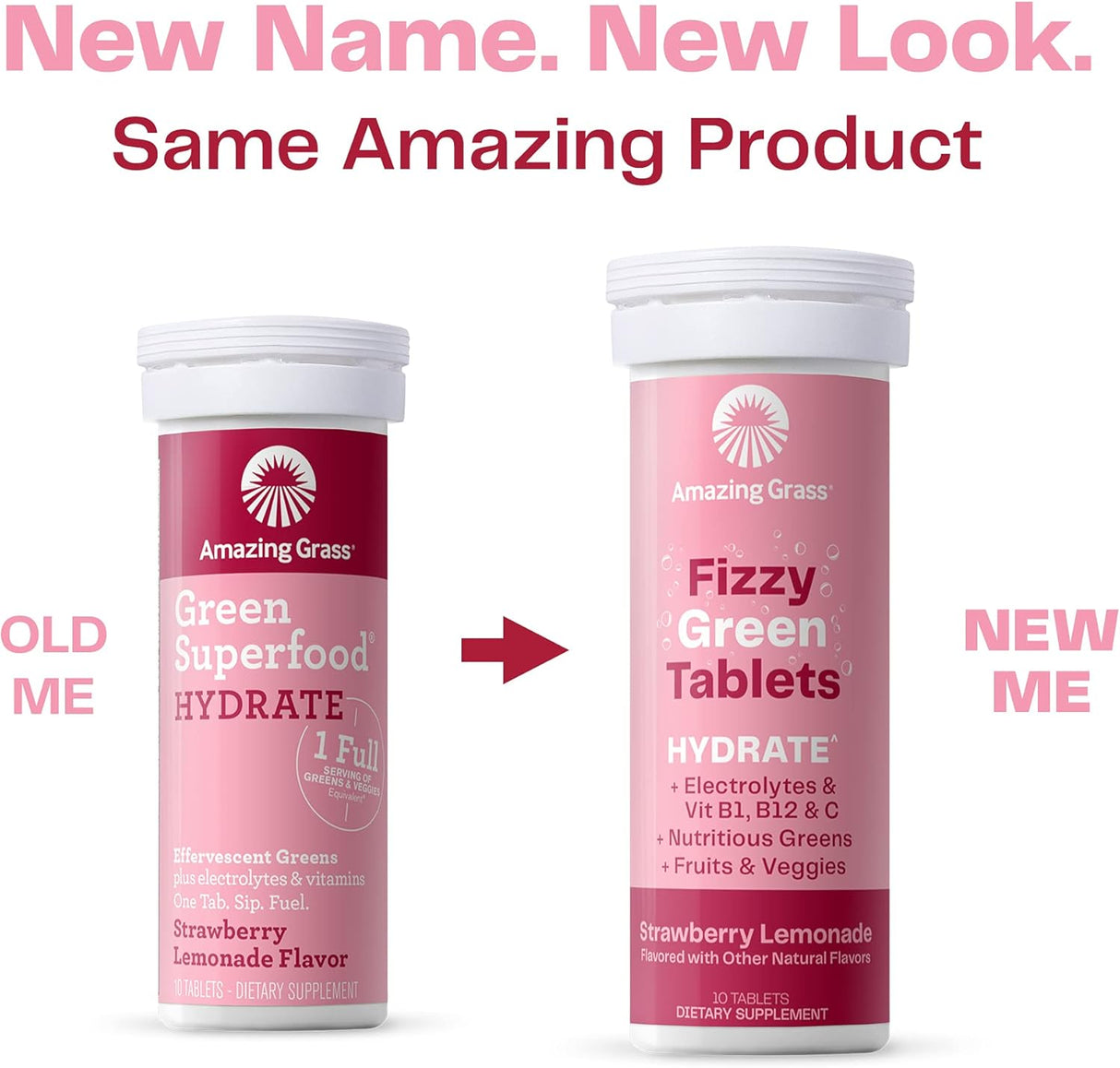 Suplemento Amazing Grass Tabletas efervescentes