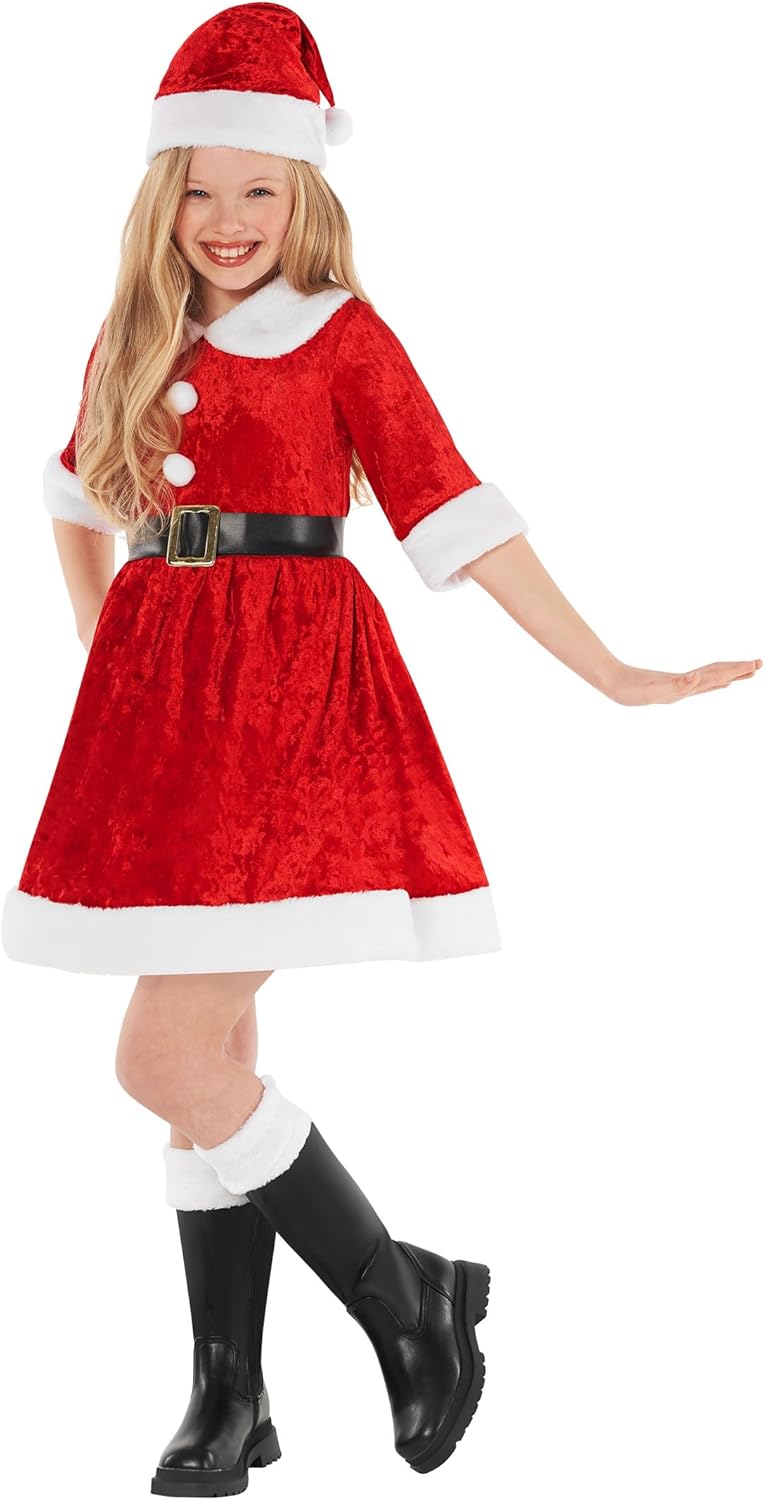 Disfraz de Sra. Claus para Niñas - Morph - Vestido Festivo