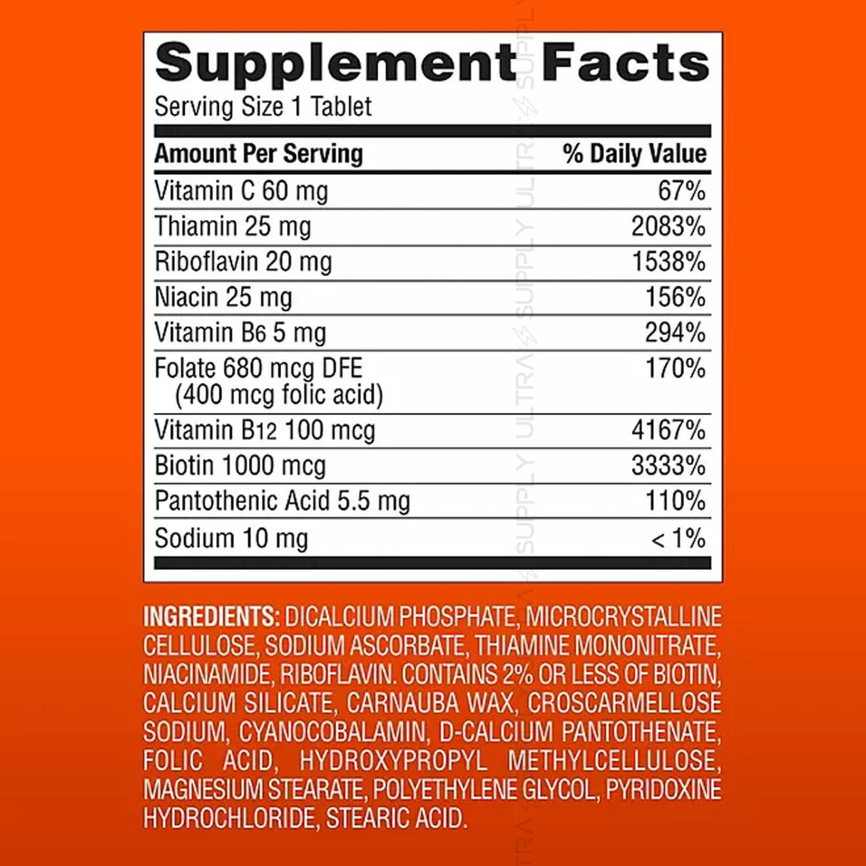 Miembros Mark Super B-Complex Tabletas, 300, Alto Potasio