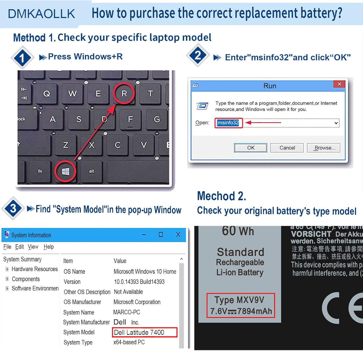 Batería para portátil Pavilion 14-CE 14-CF 14-DF 15-CS 15-DA