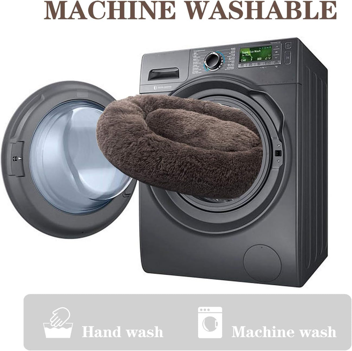 Cama para perros MFOX, suave, tamaño L/XL/XXL/XXXL, hasta 100lbs