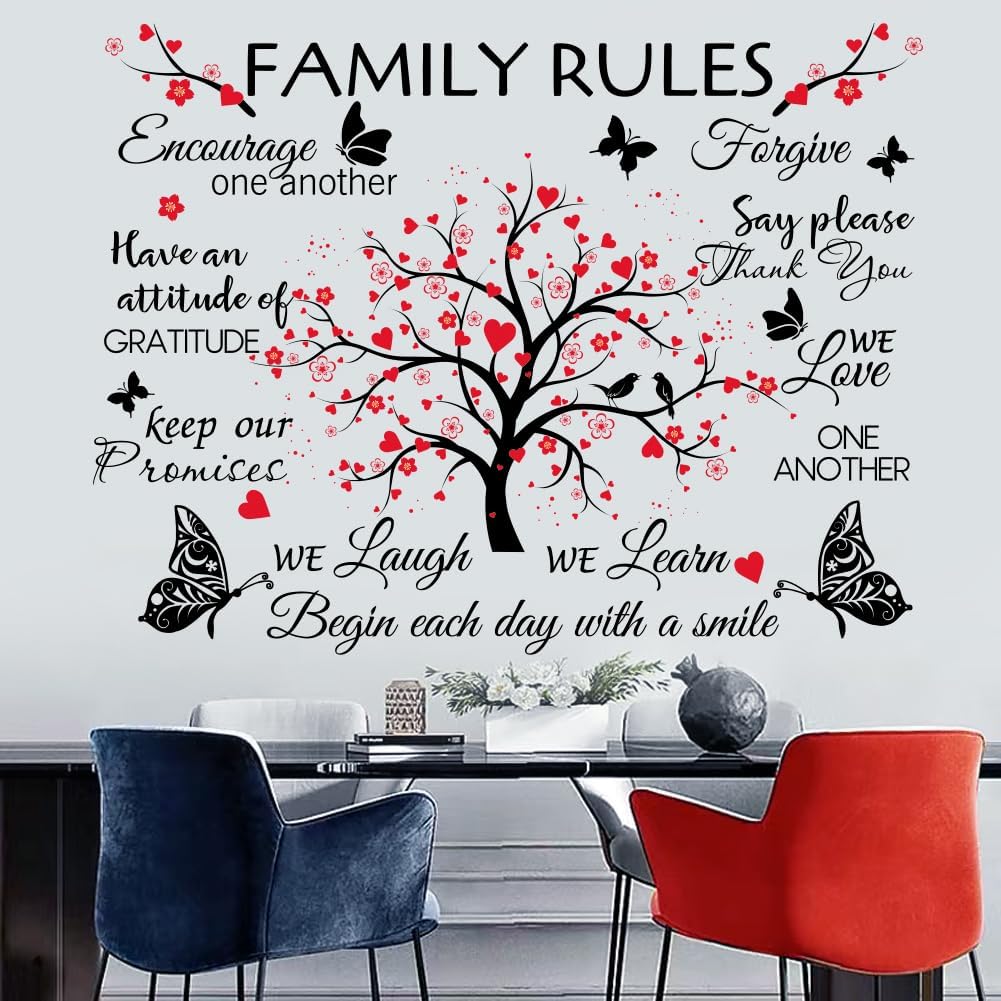 Pegatinas de Pared Inspiracionales Familia, Decoración