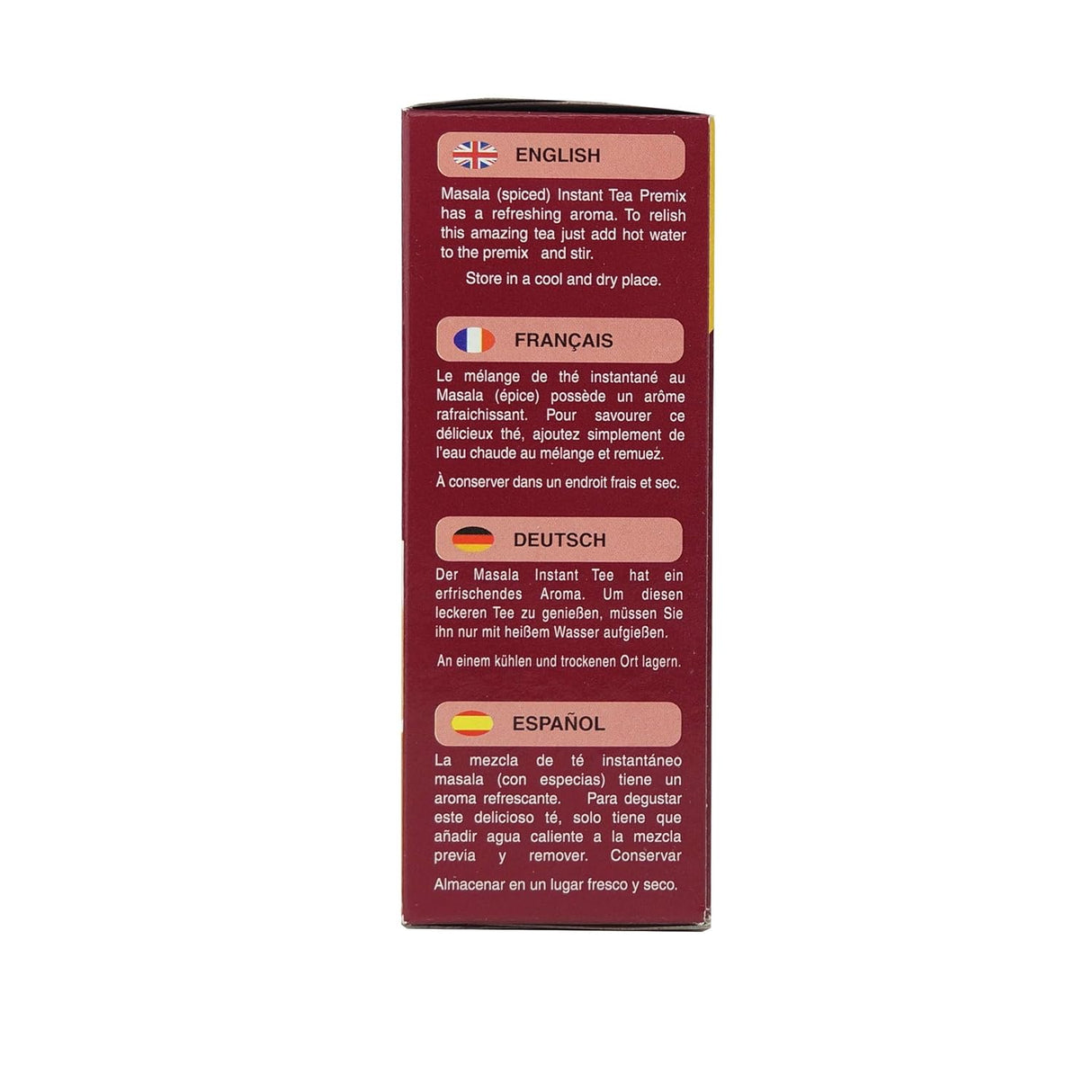 Té Masala Instantáneo Wagh Bakri | 10 Sachets 140g