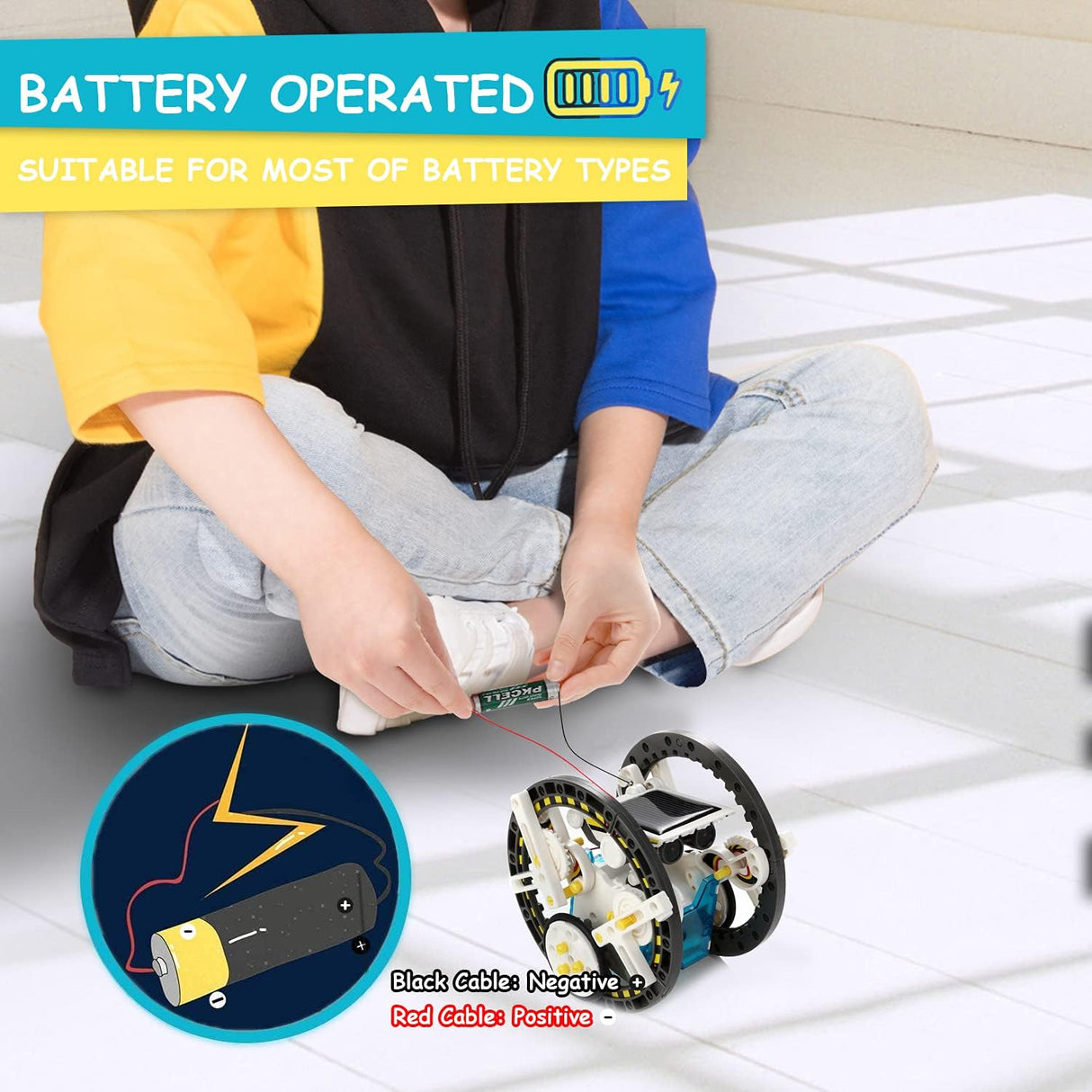 Kit Solar Educativo 13 en 1 Kidwill, Juguete STEM para Niños